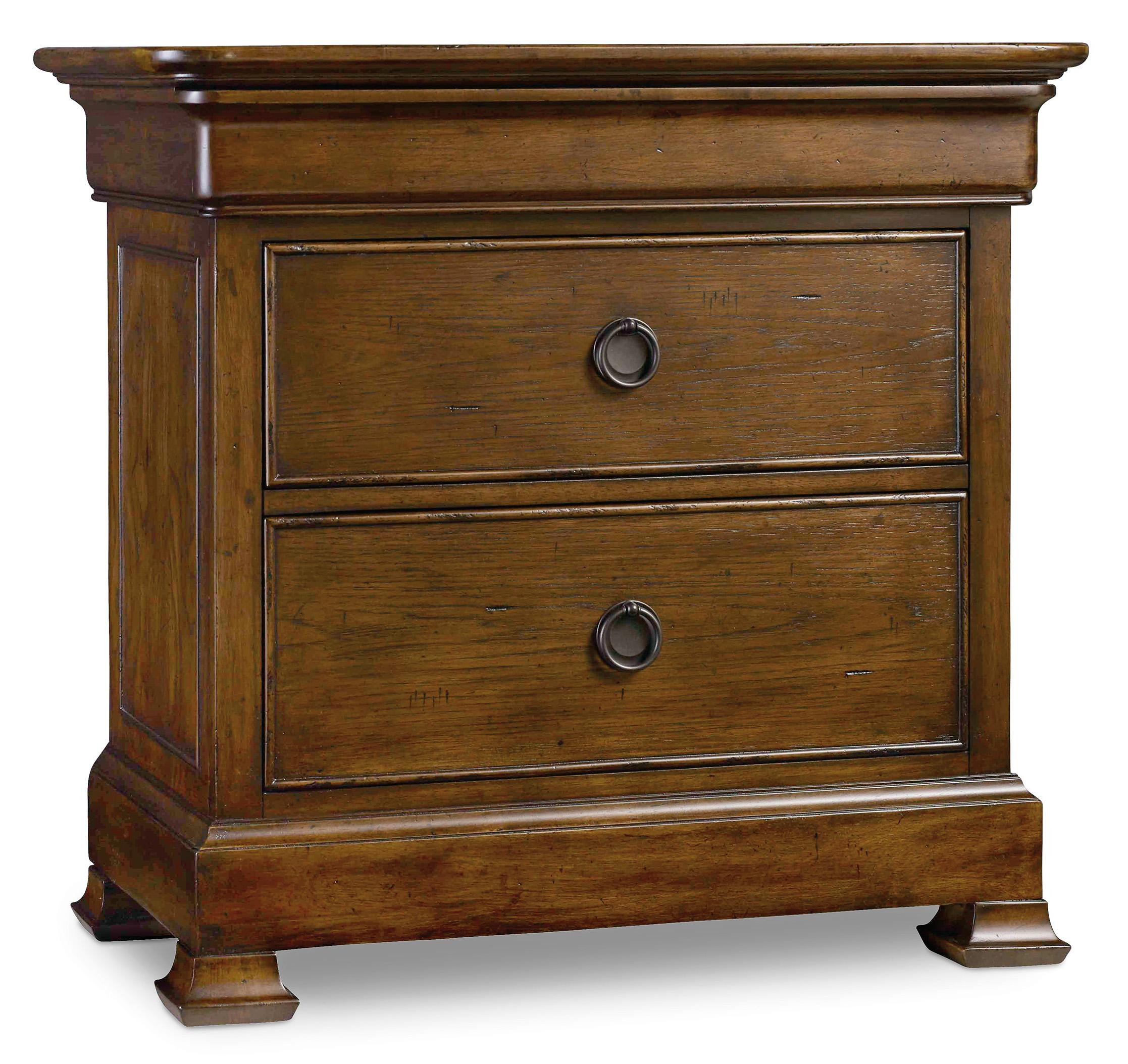 Archivist Three-Drawer Nightstand - Luxury Home Furniture (MI)