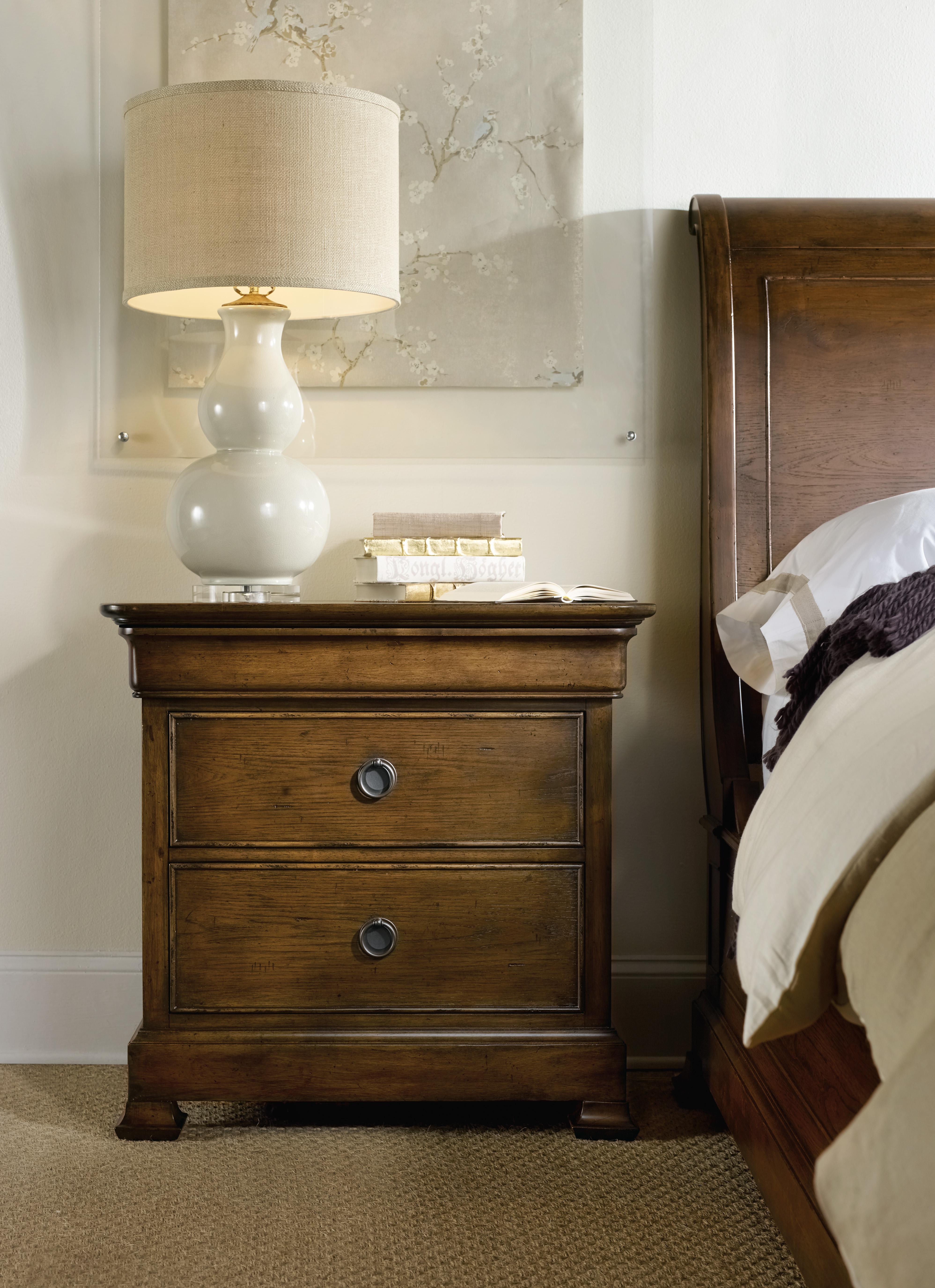 Archivist Three-Drawer Nightstand - Luxury Home Furniture (MI)