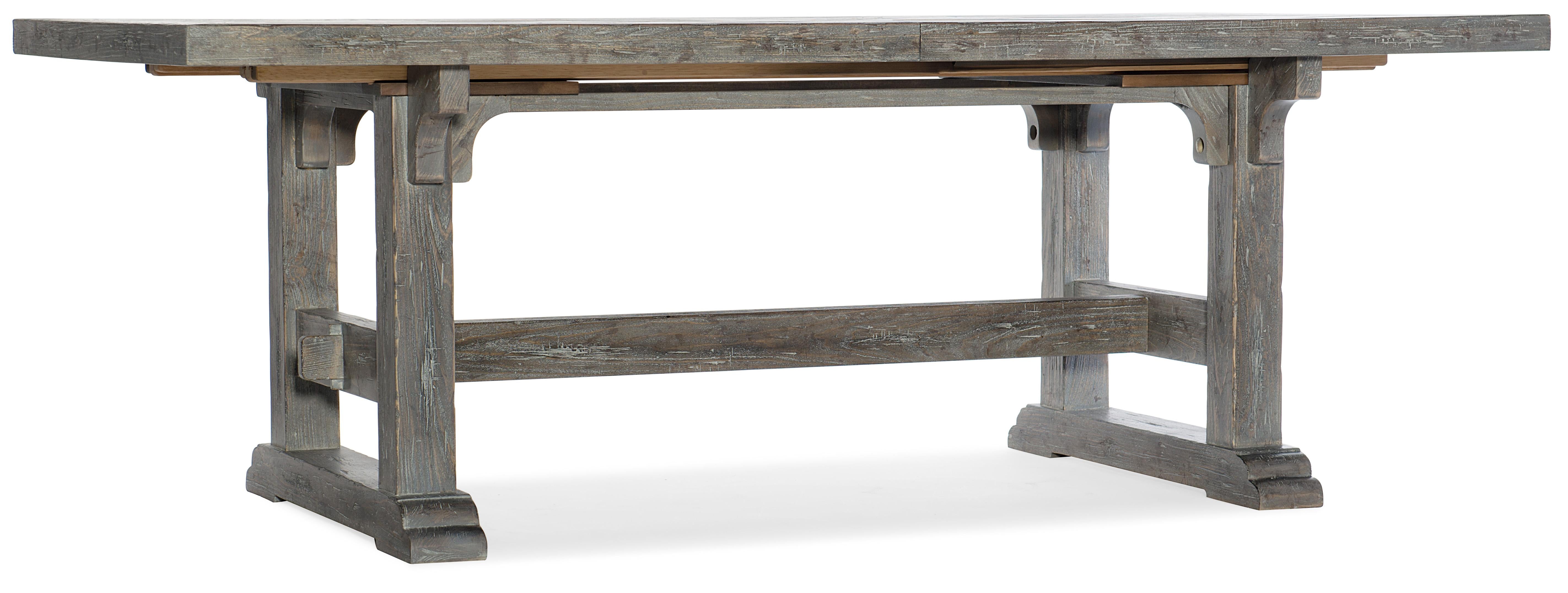 Beaumont 84in Rectangular Dining Table w-2/22in Leaves - Luxury Home Furniture (MI)