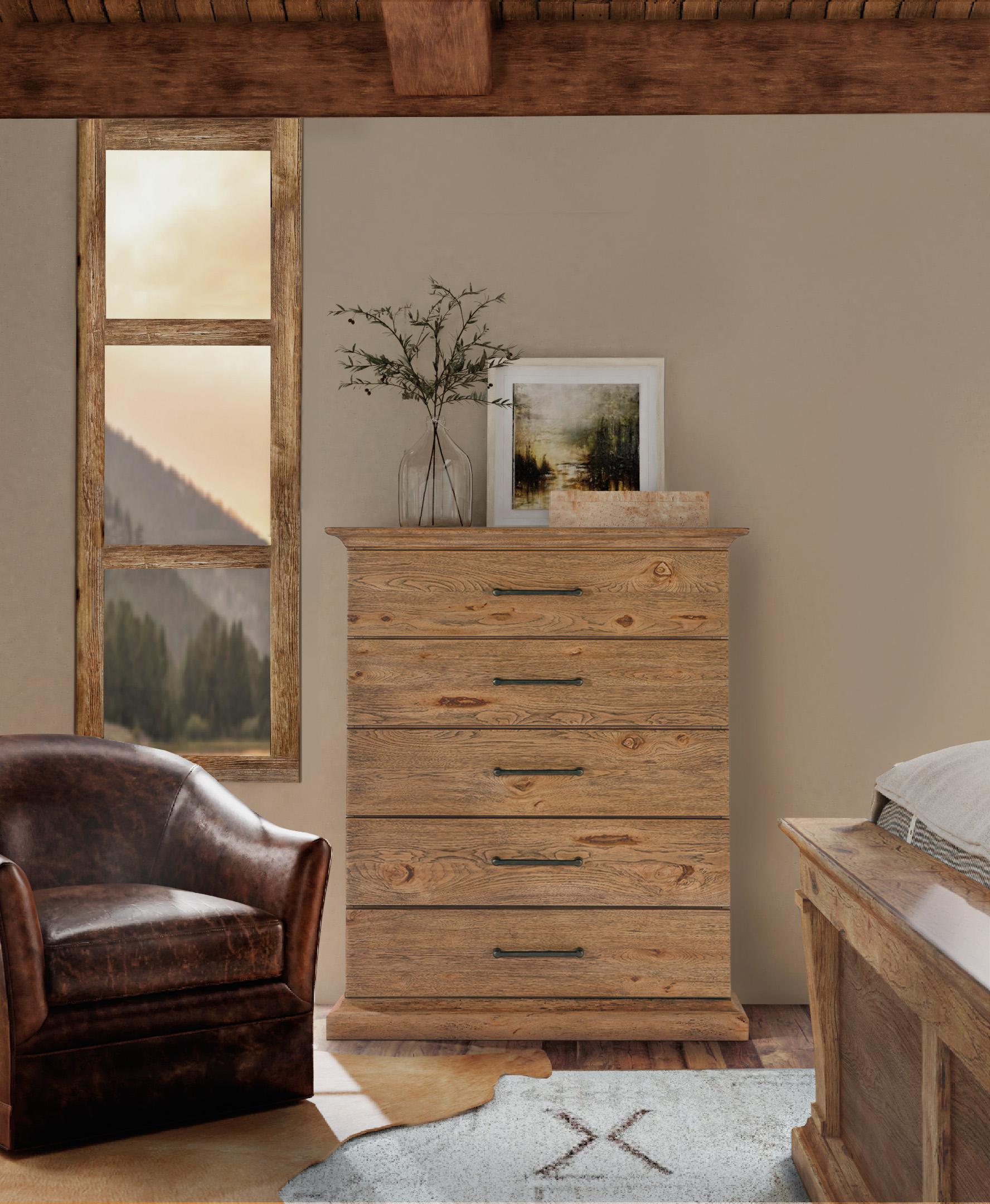 Big Sky Five Drawer Chest - 6700-90110-80 - Luxury Home Furniture (MI)