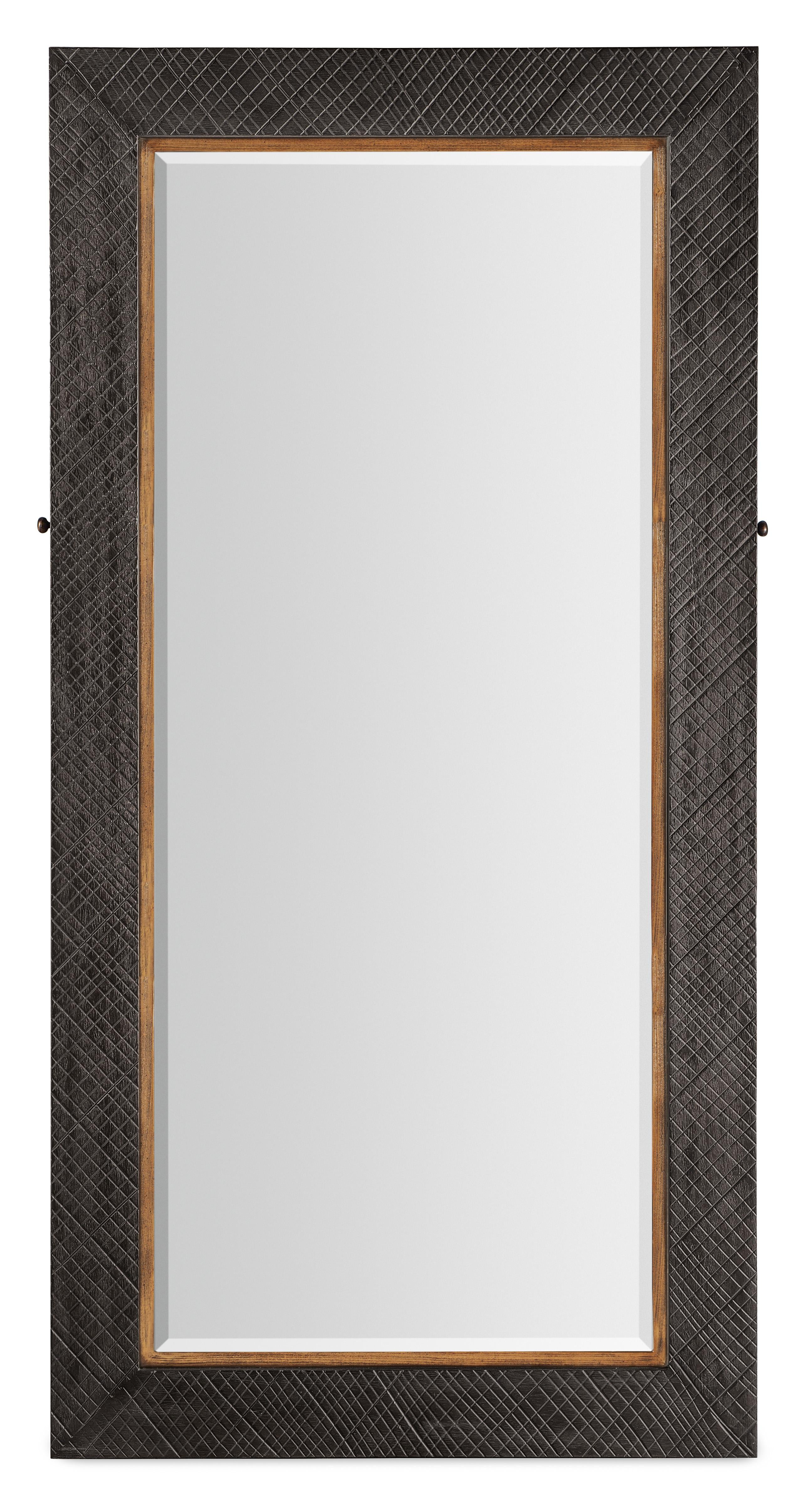 Big Sky Floor Mirror w/Jewelry Storage - Luxury Home Furniture (MI)