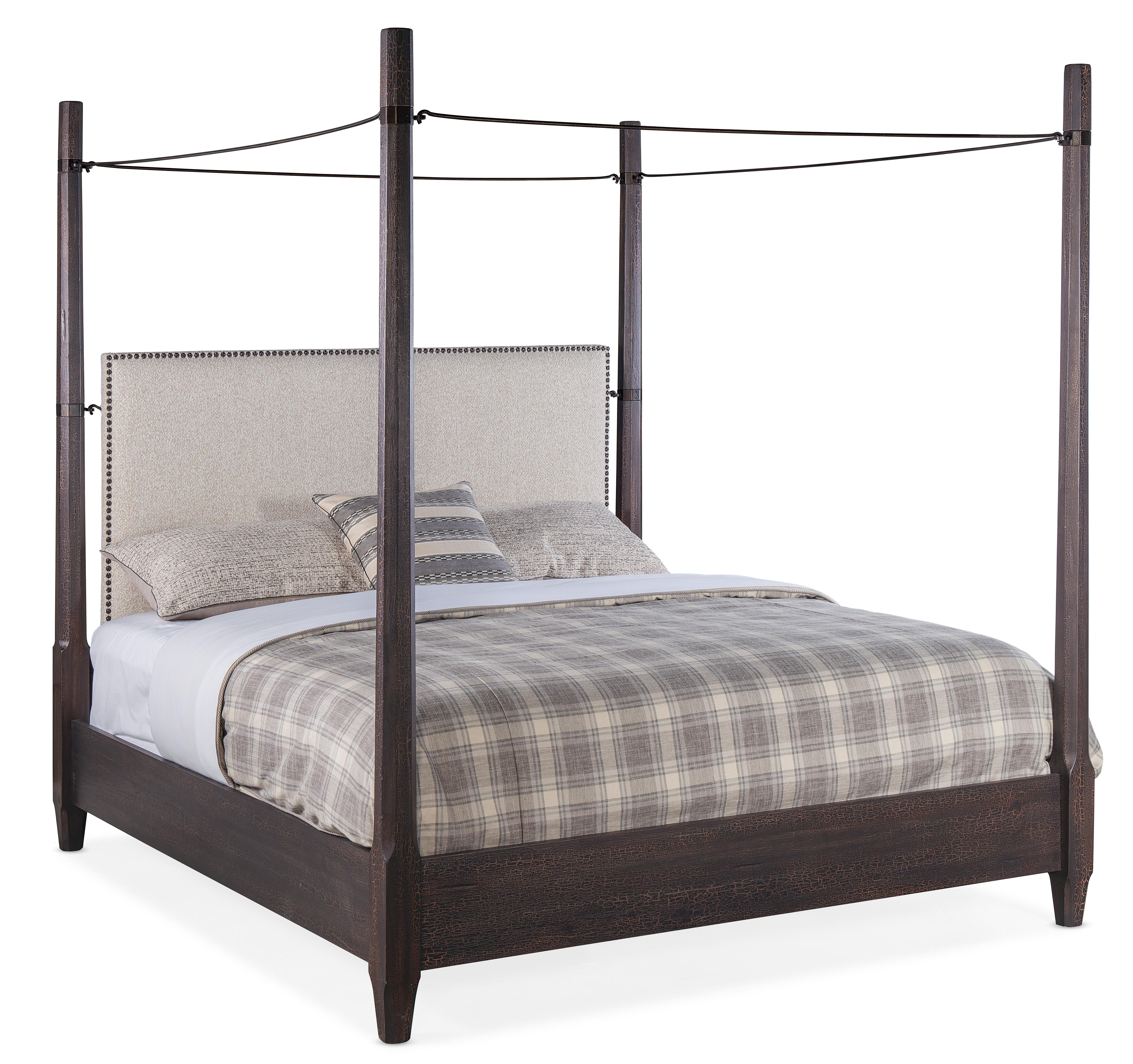 Big Sky Cal King Poster Bed w/canopy - Luxury Home Furniture (MI)