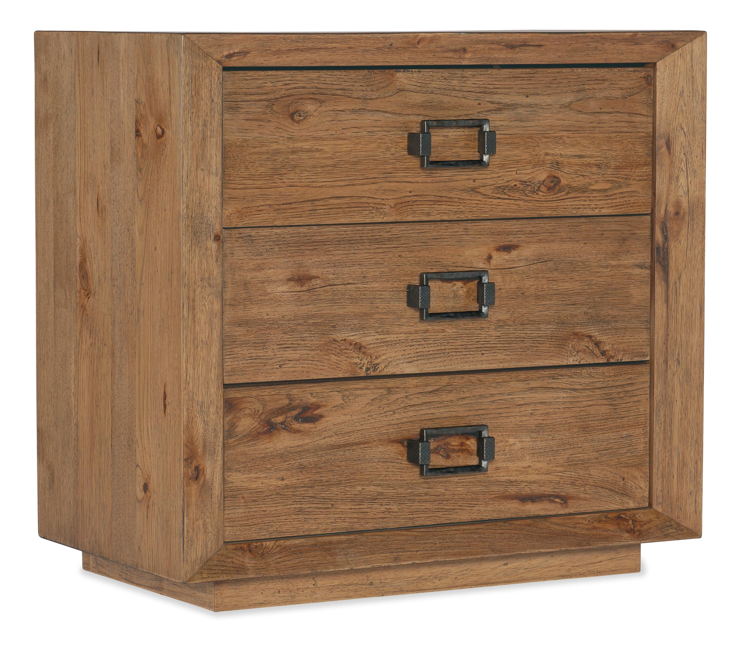 Big Sky Three Drawer Nightstand - 6700-90015-80 - Luxury Home Furniture (MI)