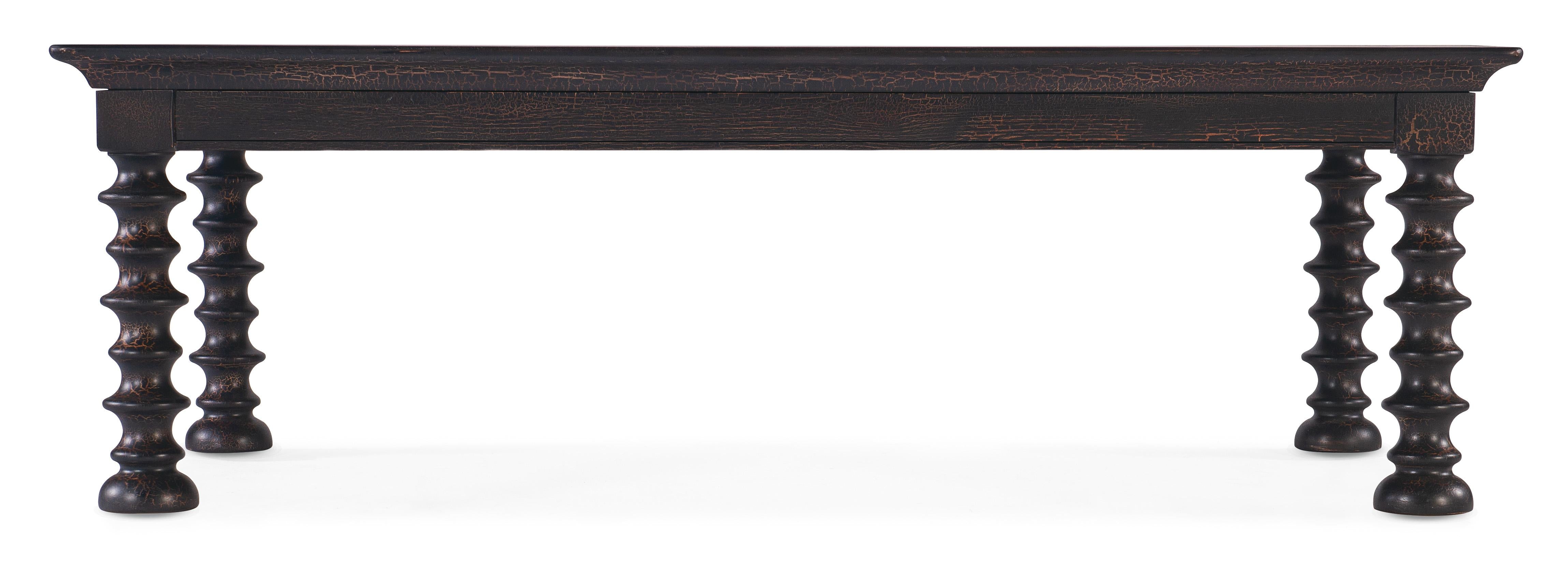 Big Sky Turned Leg Cocktail Table - Luxury Home Furniture (MI)