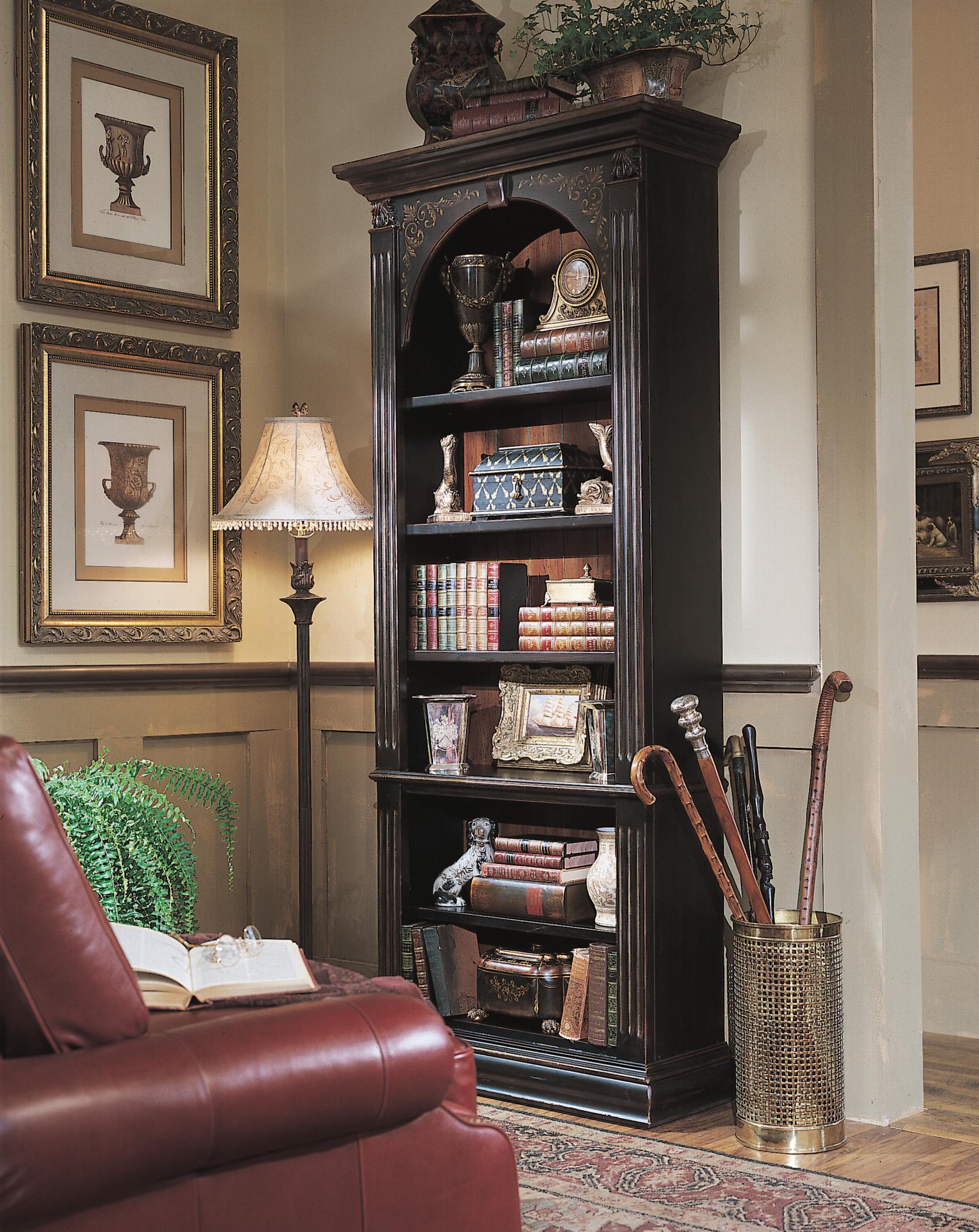 Black Bookcase - Luxury Home Furniture (MI)