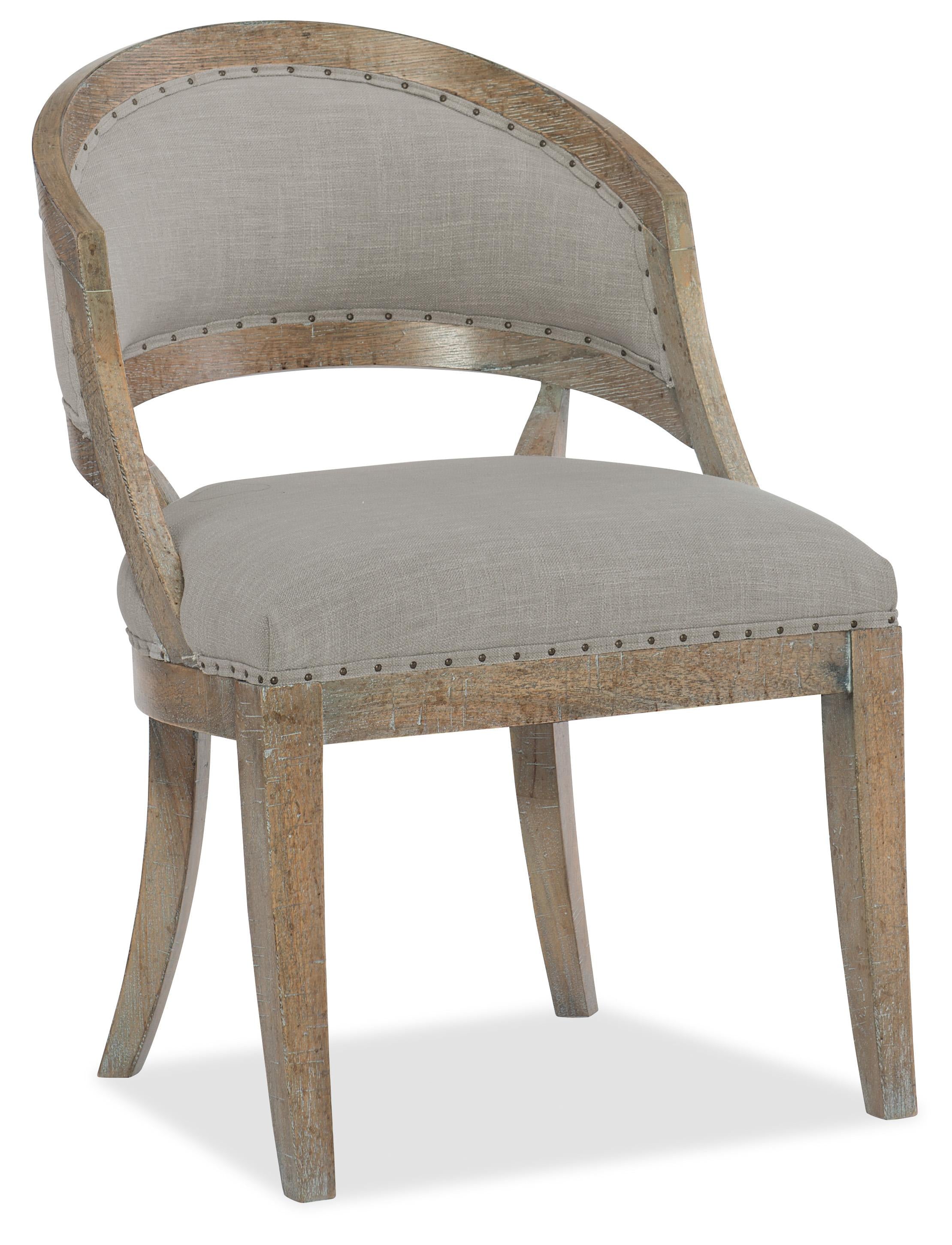 Boheme Garnier Barrel Back Chair - 2 per carton/price ea - Luxury Home Furniture (MI)