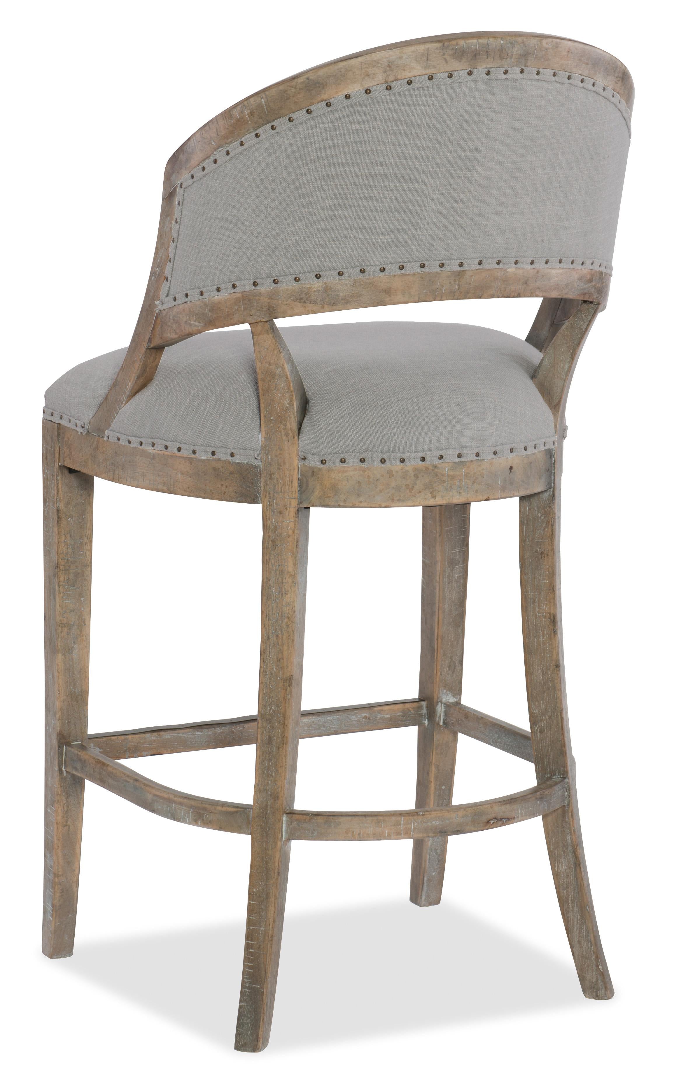 Boheme Garnier Barrel Back Bar Stool - Luxury Home Furniture (MI)
