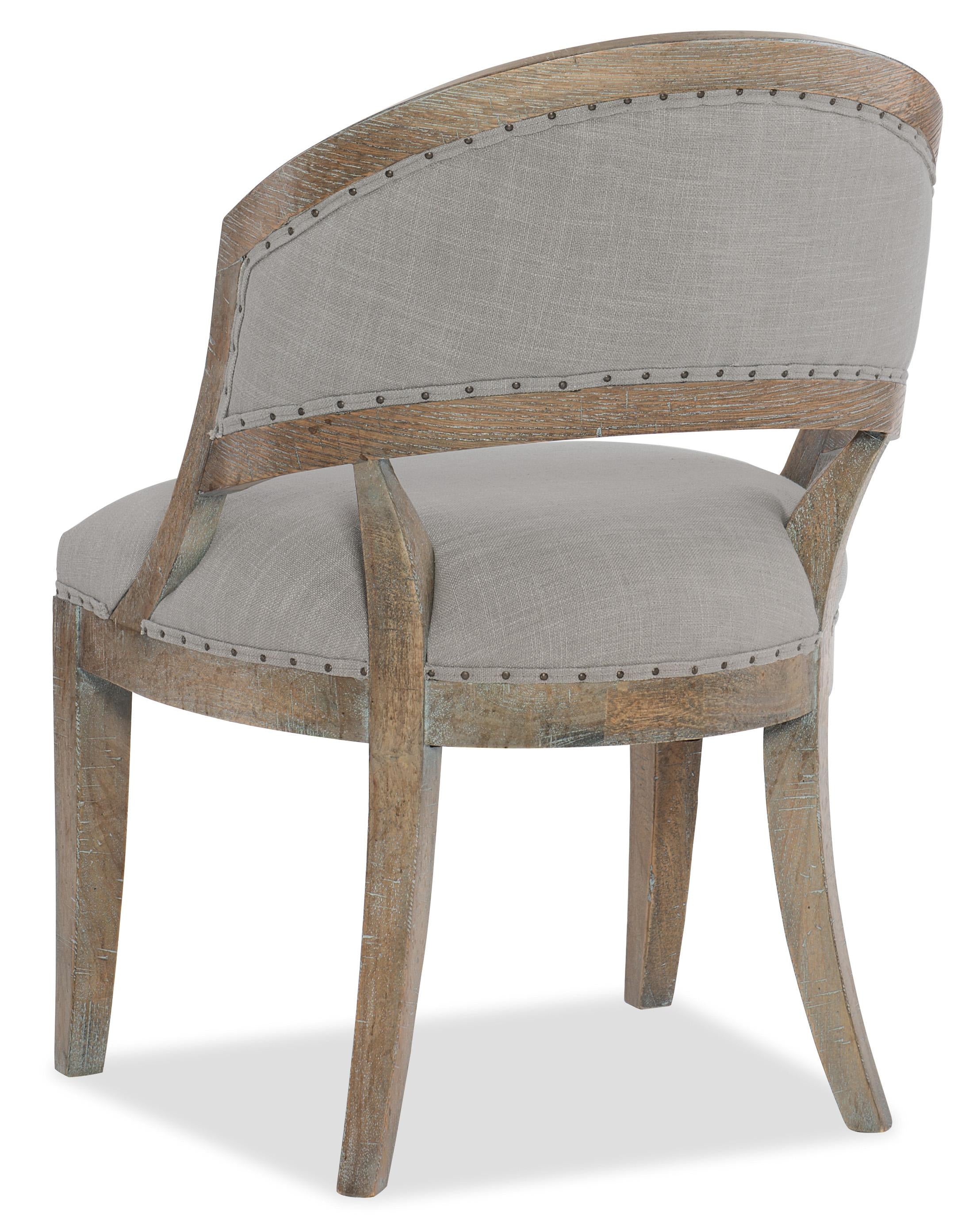 Boheme Garnier Barrel Back Chair - 2 per carton/price ea - Luxury Home Furniture (MI)