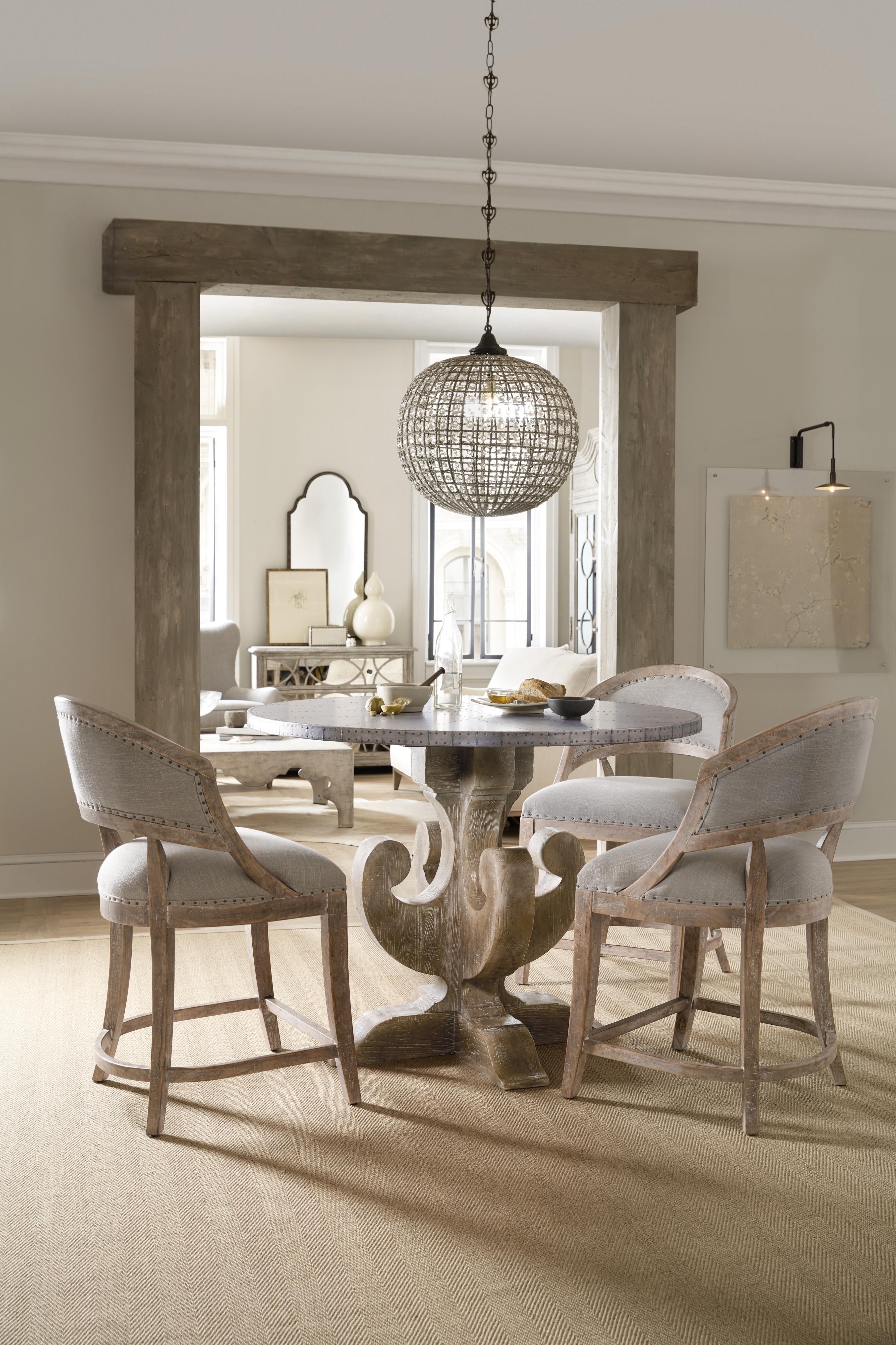 Boheme Garnier Barrel Back Counter Stool - Luxury Home Furniture (MI)