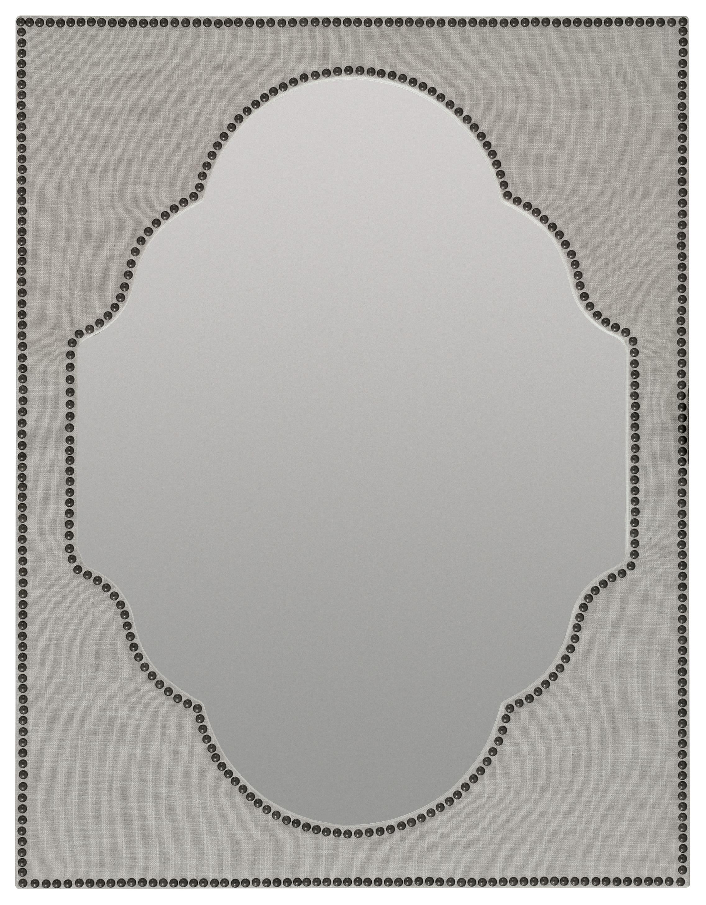 Boheme Nourmand Linen Wrapped Mirror - Luxury Home Furniture (MI)