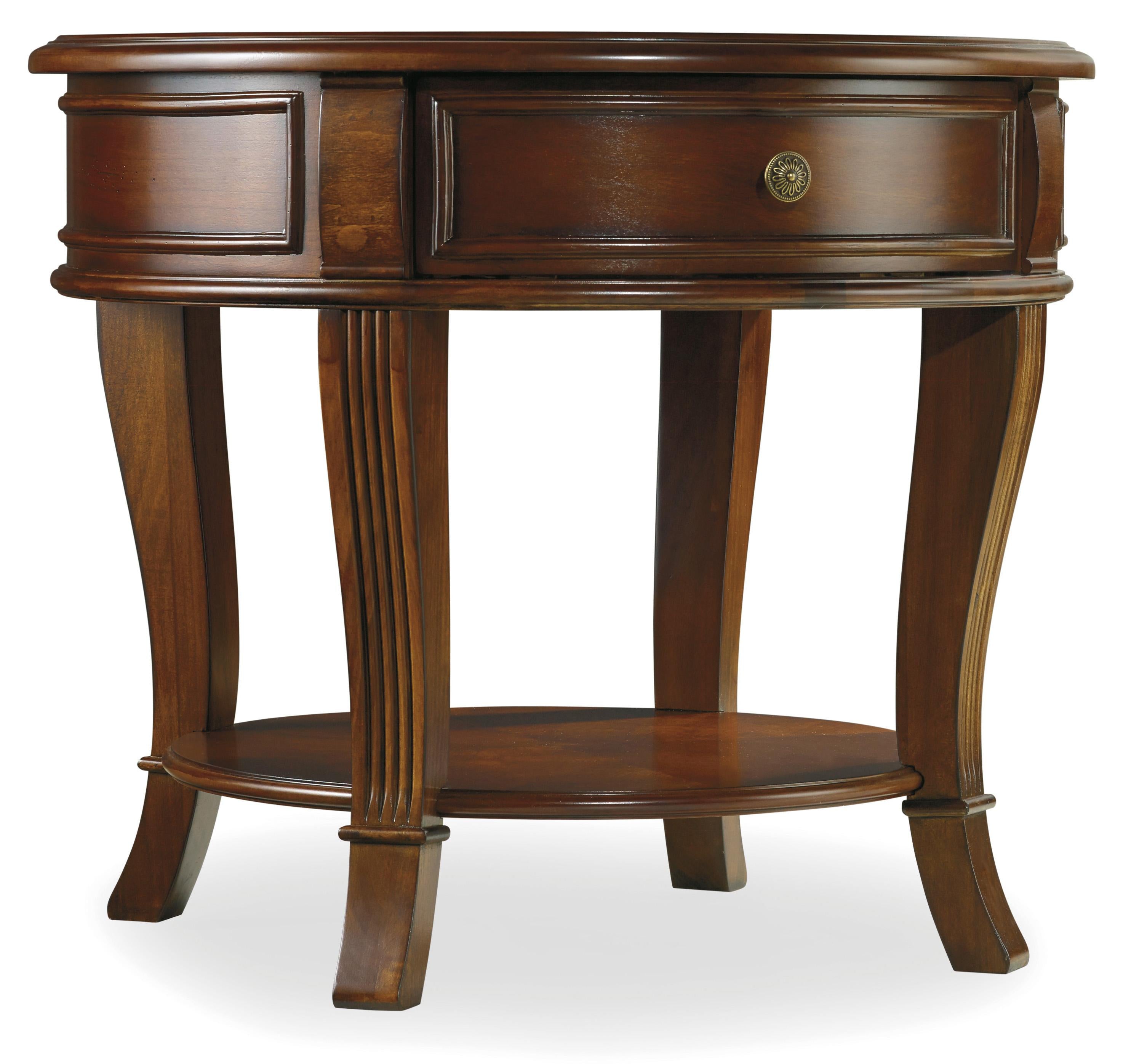 Brookhaven Round Lamp Table - Luxury Home Furniture (MI)
