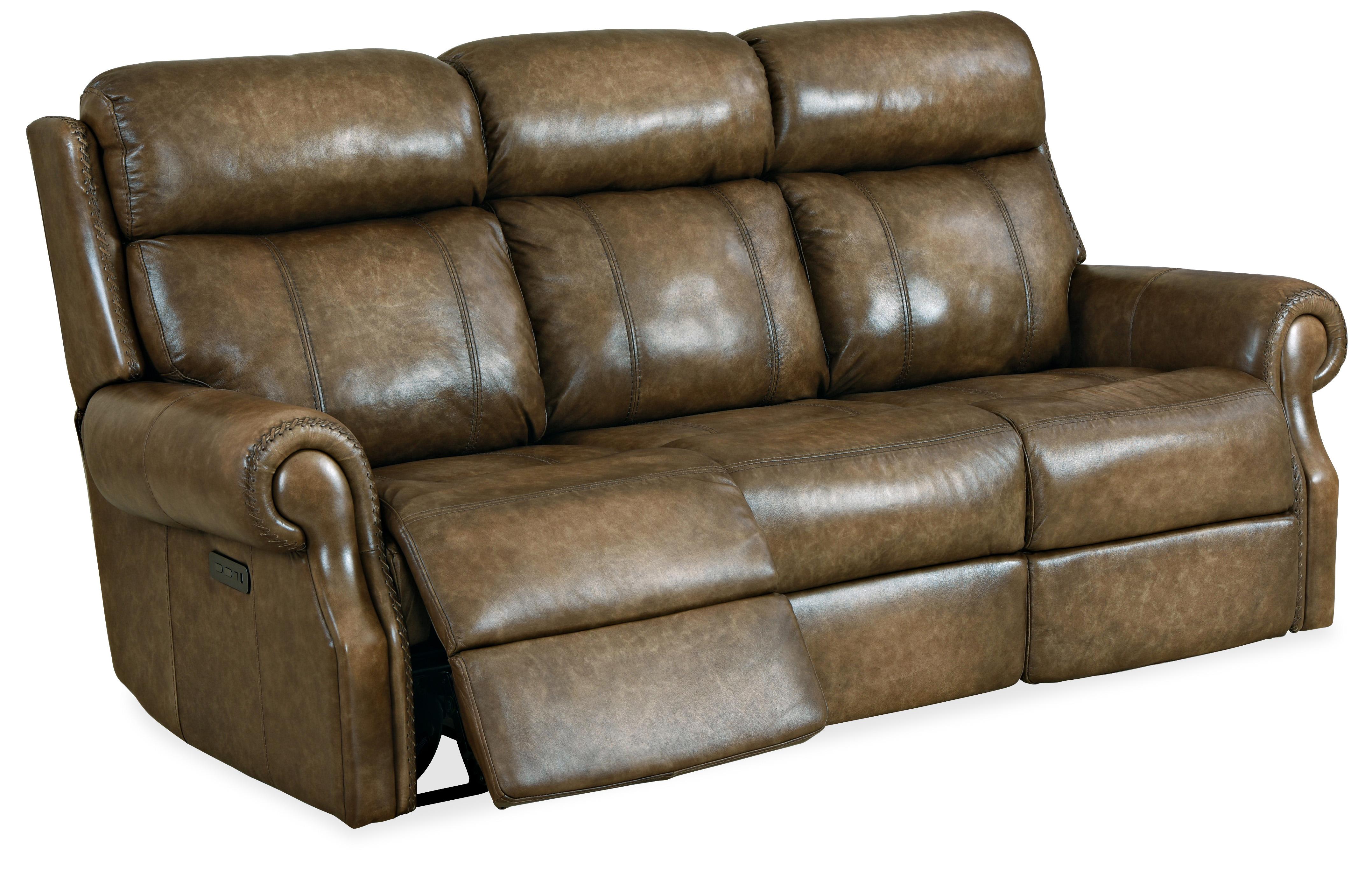 Brooks PWR Sofa w/PWR Headrest - Luxury Home Furniture (MI)