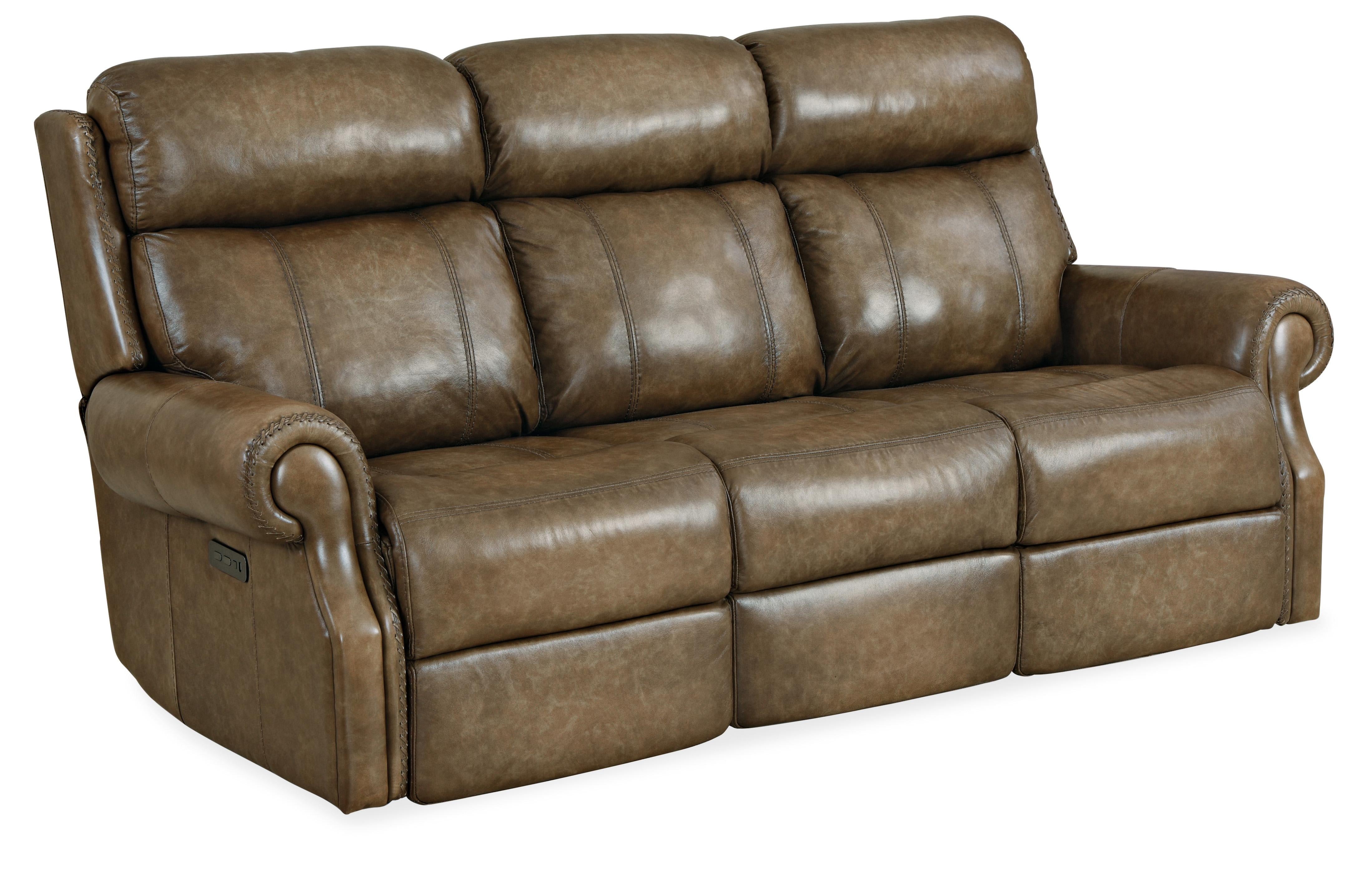 Brooks PWR Sofa w/PWR Headrest - Luxury Home Furniture (MI)