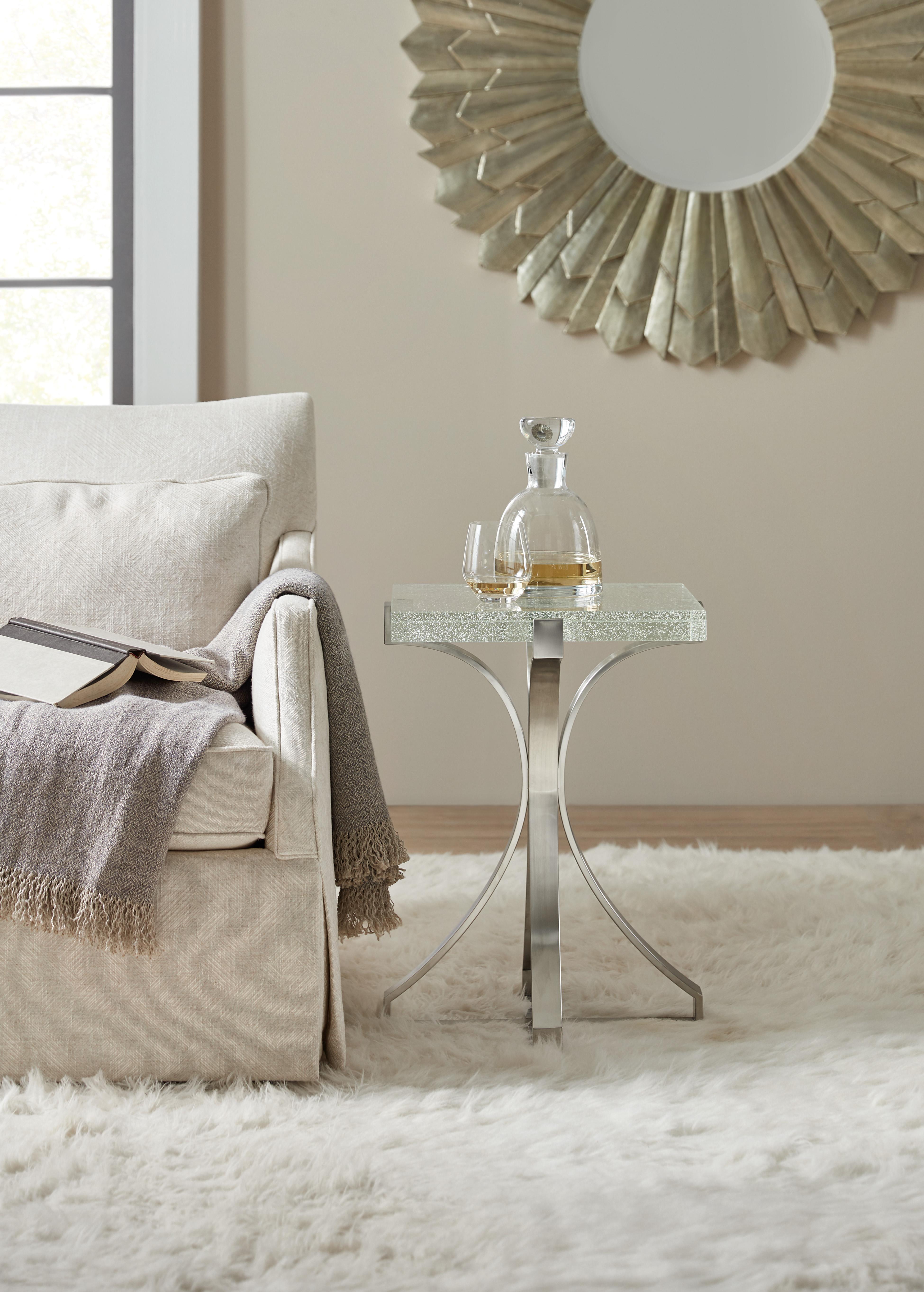 Bubble Glass Accent Table - Luxury Home Furniture (MI)