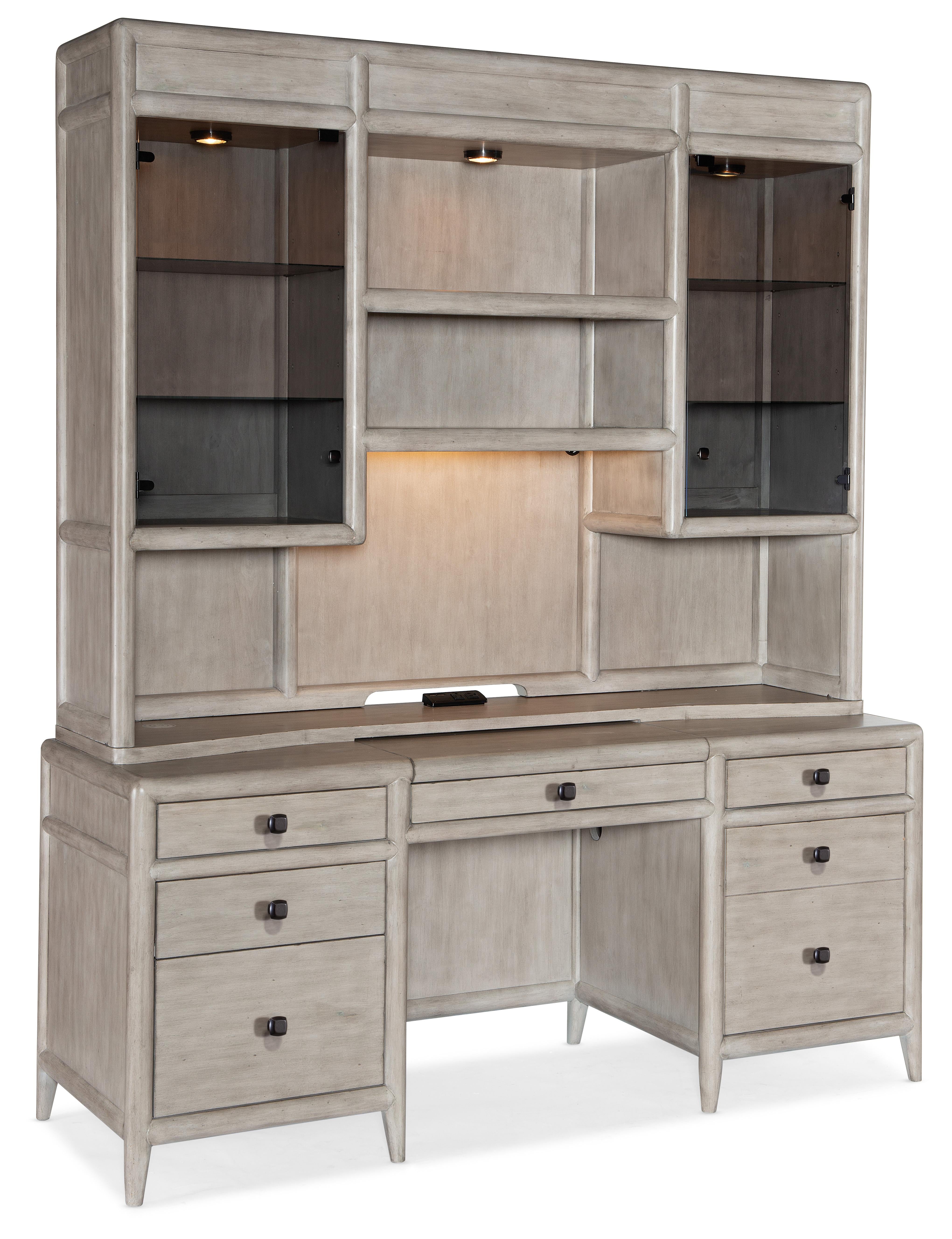 Burnham Computer Credenza - Luxury Home Furniture (MI)