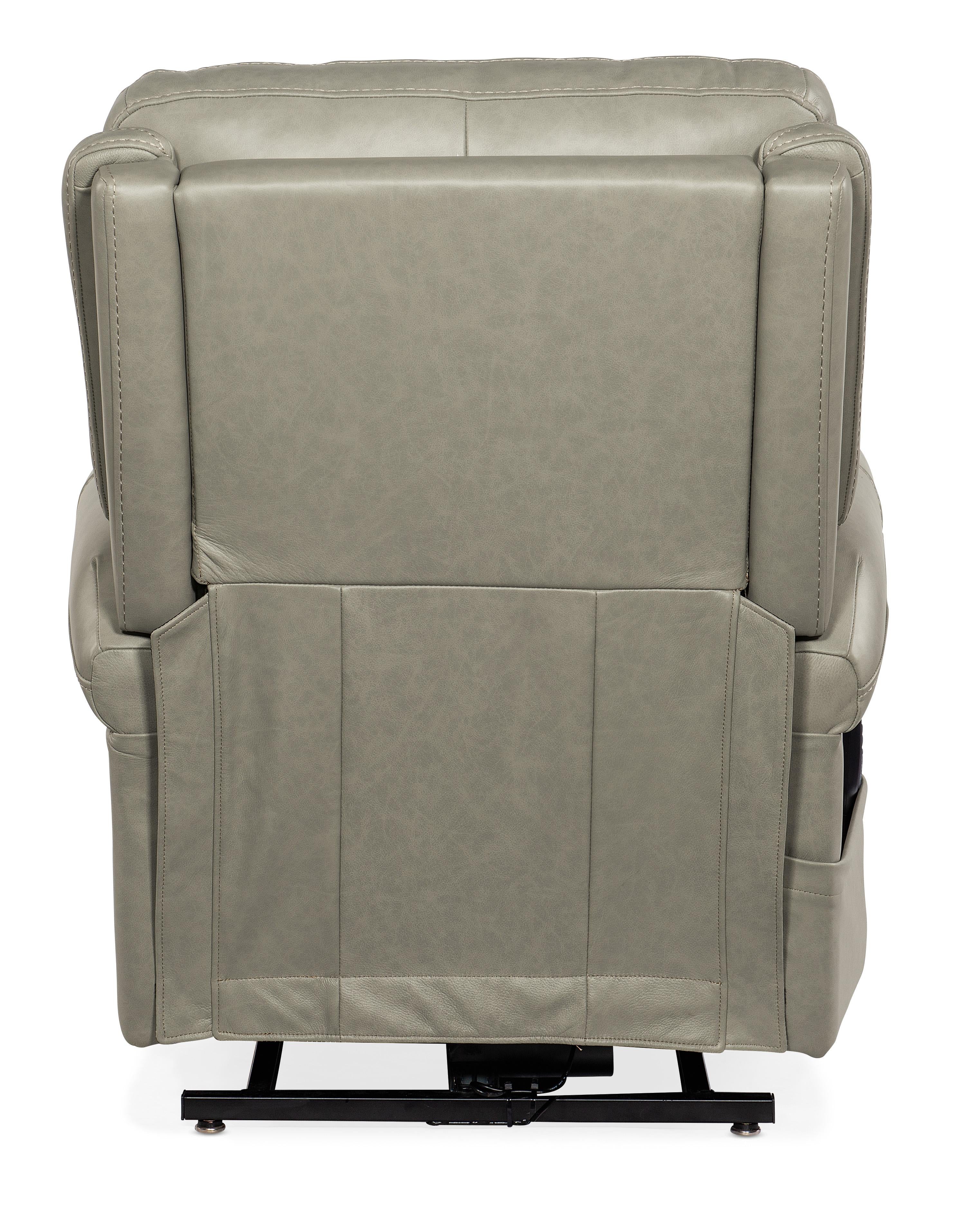 Carroll Power Recliner w/ PH, Lumbar, and Lift - Luxury Home Furniture (MI)