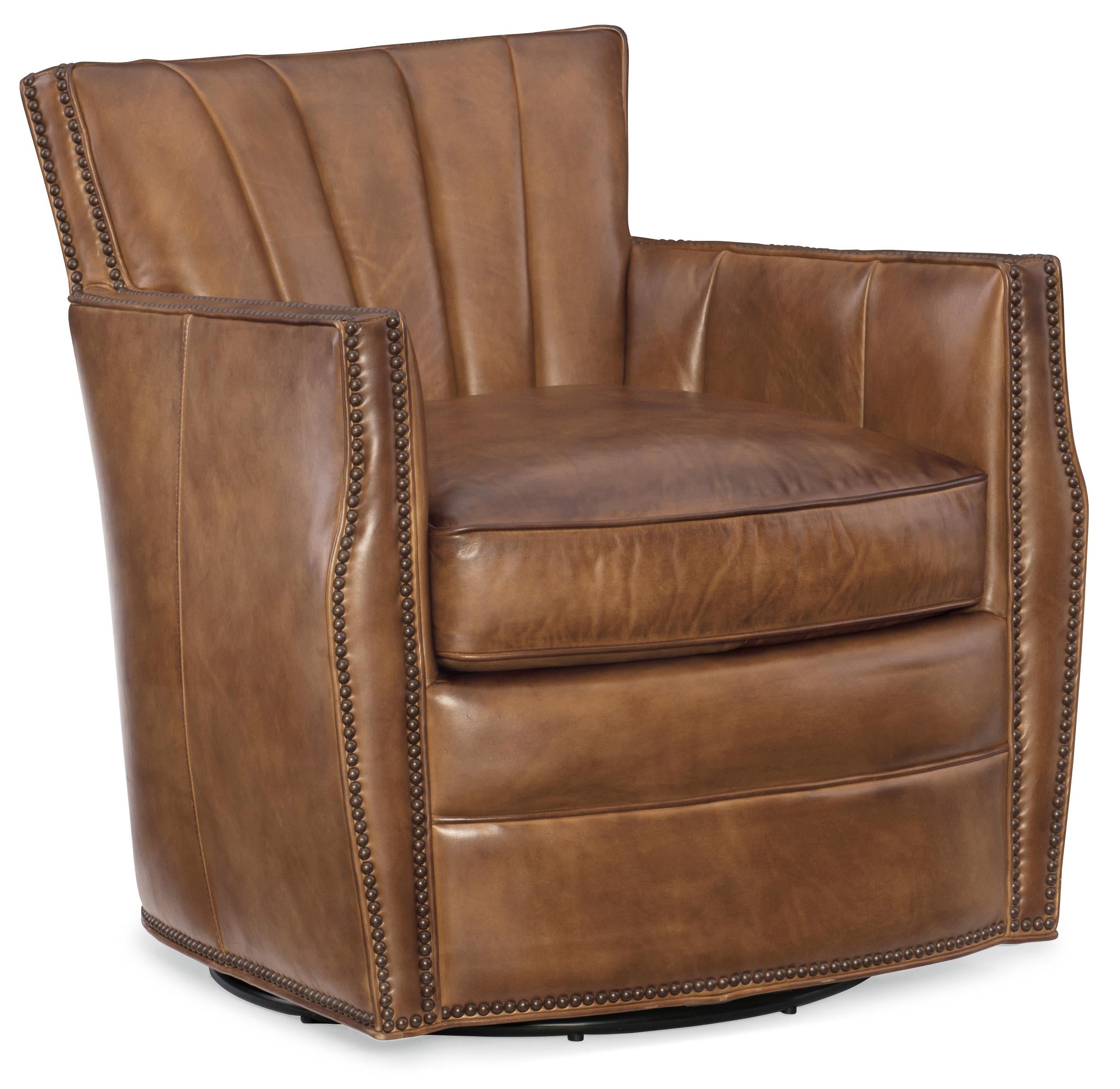 Carson Swivel Club Chair - CC492-SW-083