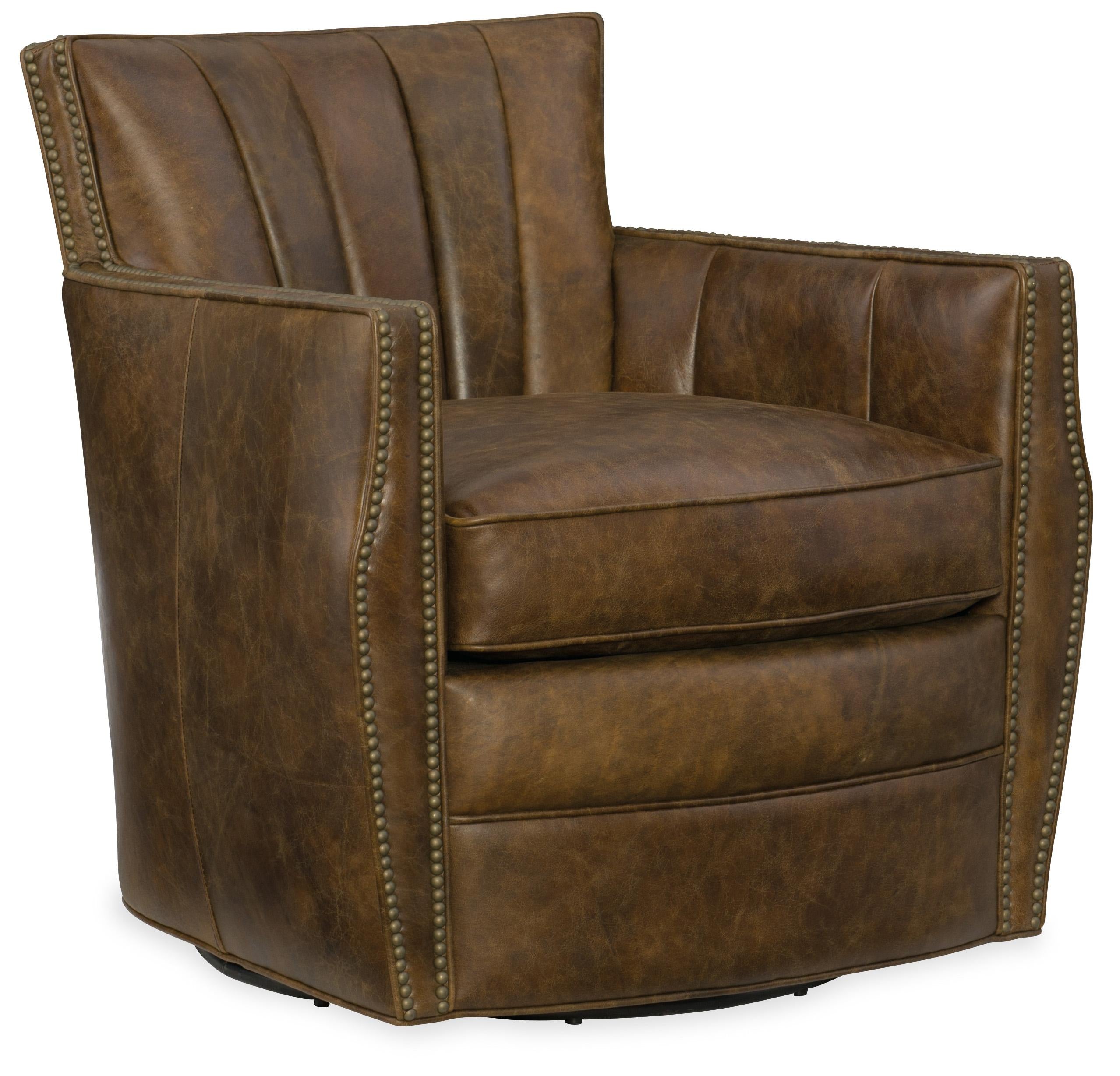 Carson Swivel Club Chair - CC492-SW-085 - Luxury Home Furniture (MI)