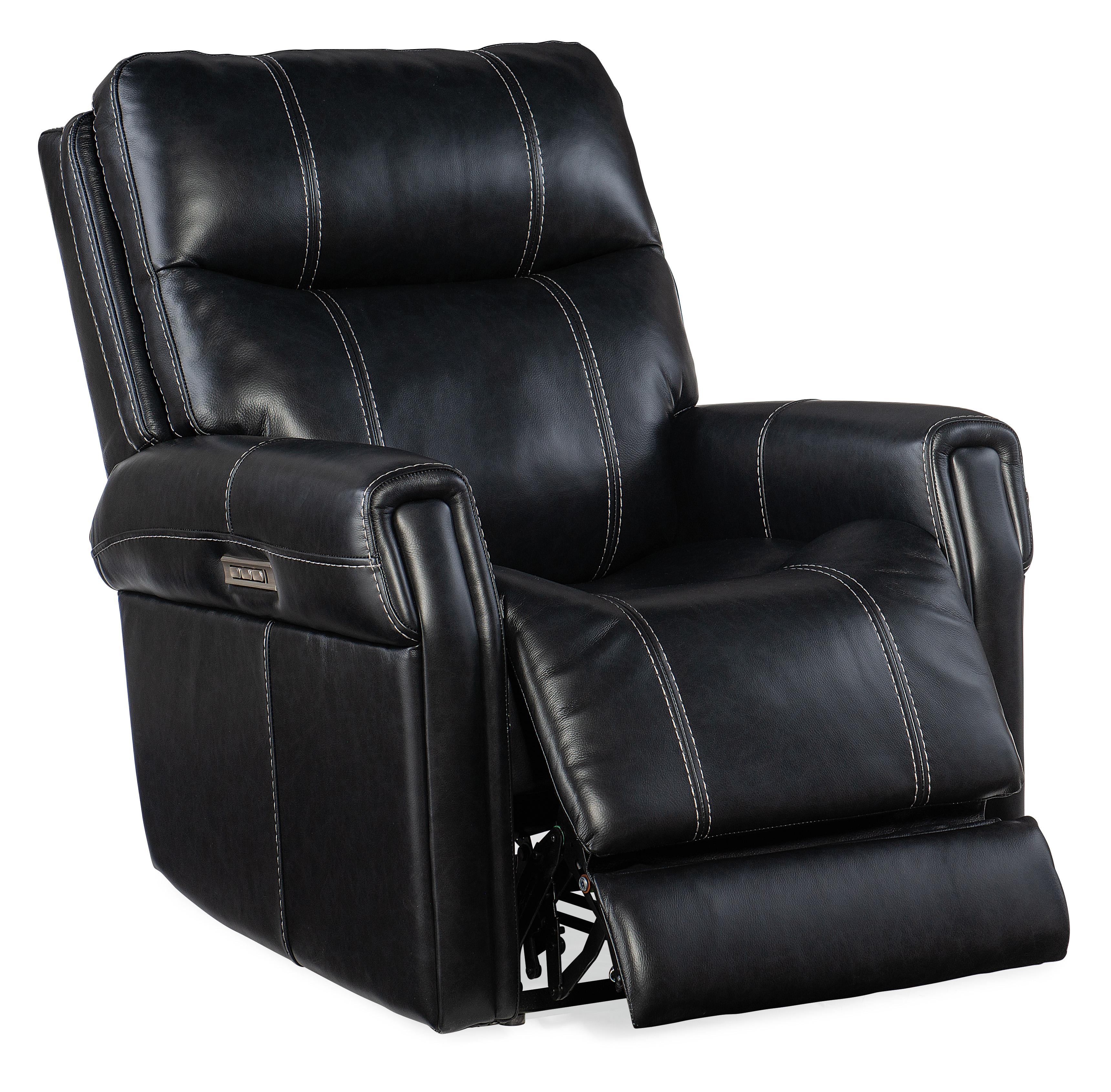 Carroll Power Recliner with Power Headrest and Lumbar - RC603-PHZL-099 - Luxury Home Furniture (MI)