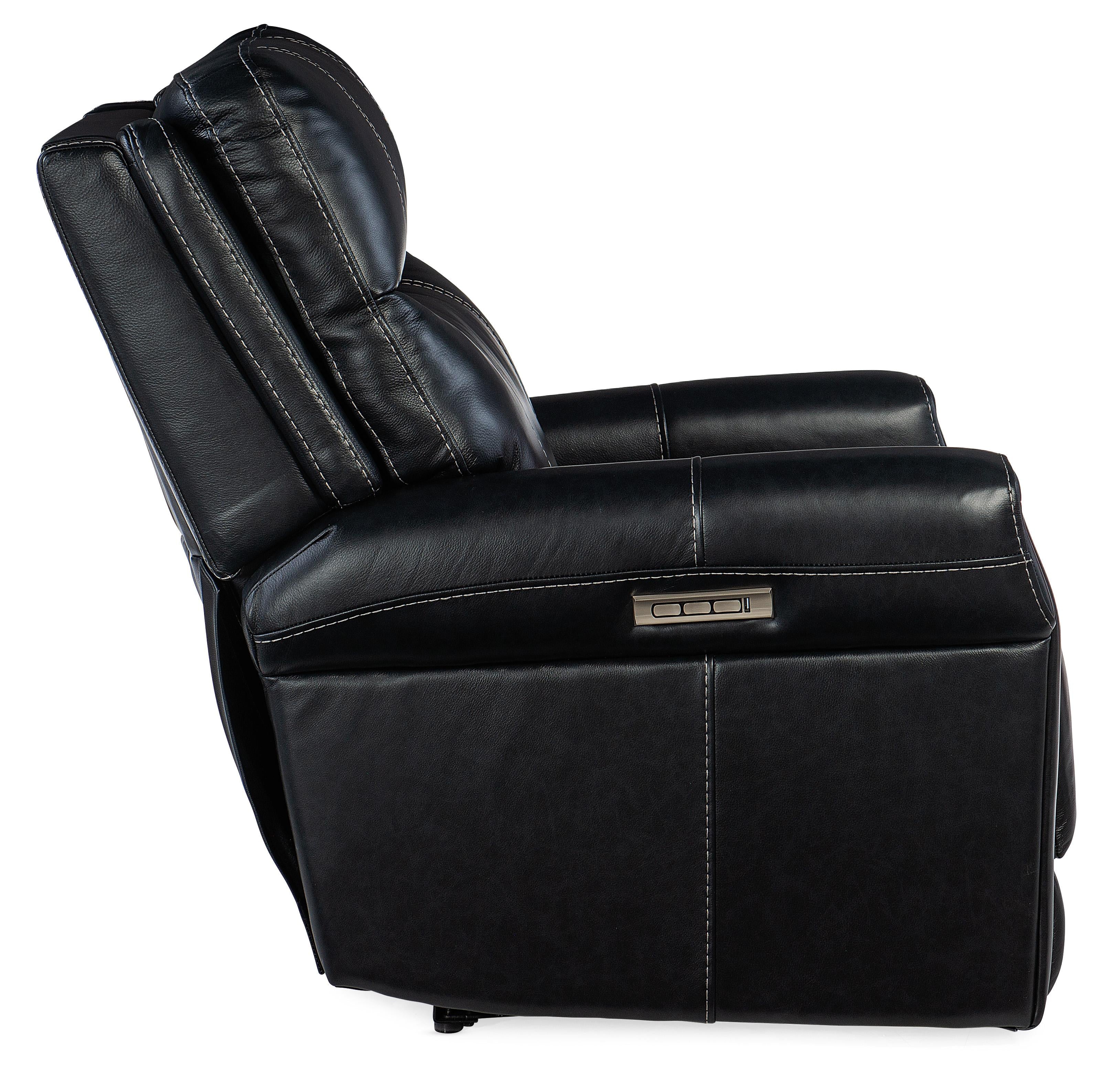 Carroll Power Recliner with Power Headrest and Lumbar - RC603-PHZL-099 - Luxury Home Furniture (MI)