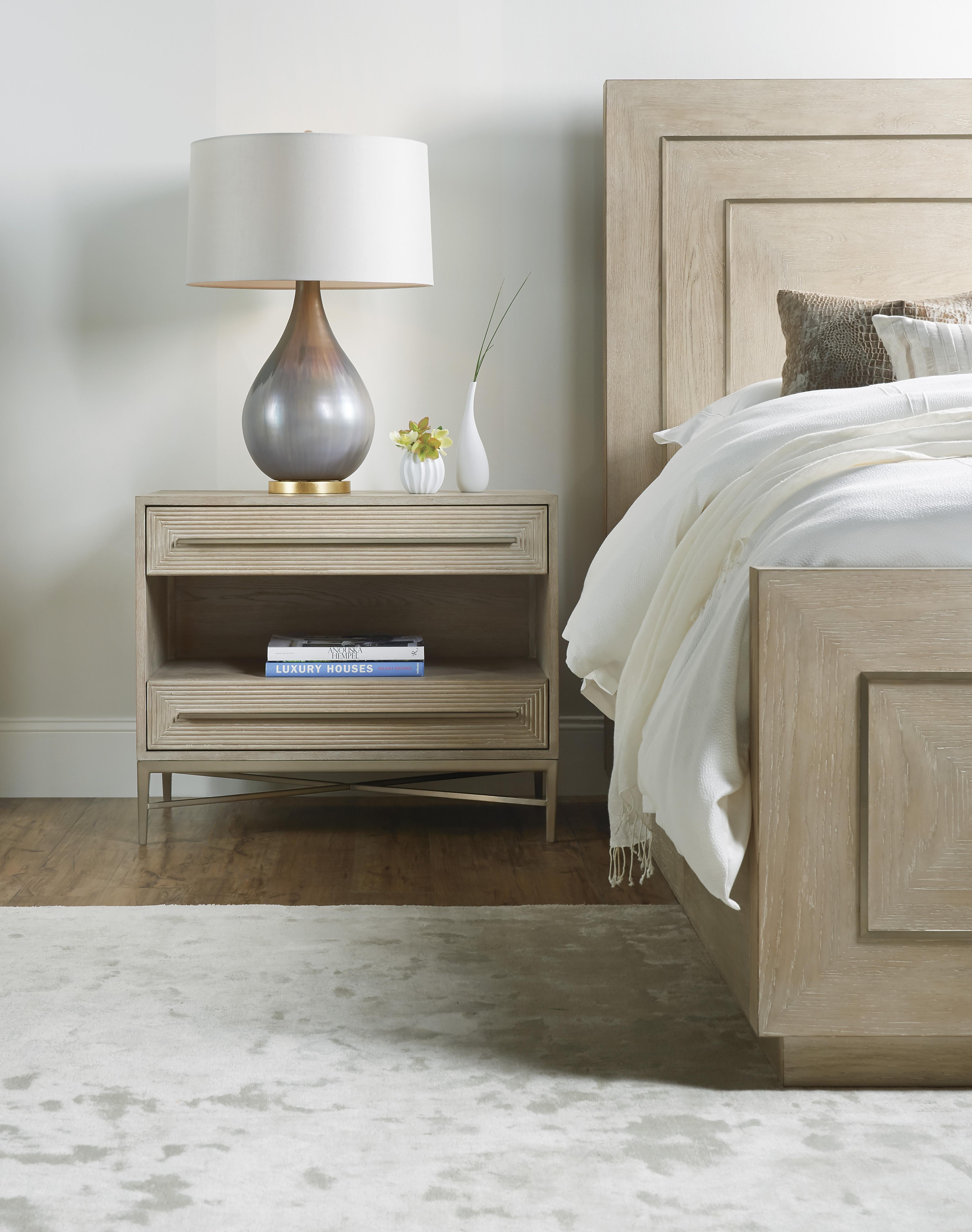 Cascade Two-Drawer Nightstand - Luxury Home Furniture (MI)