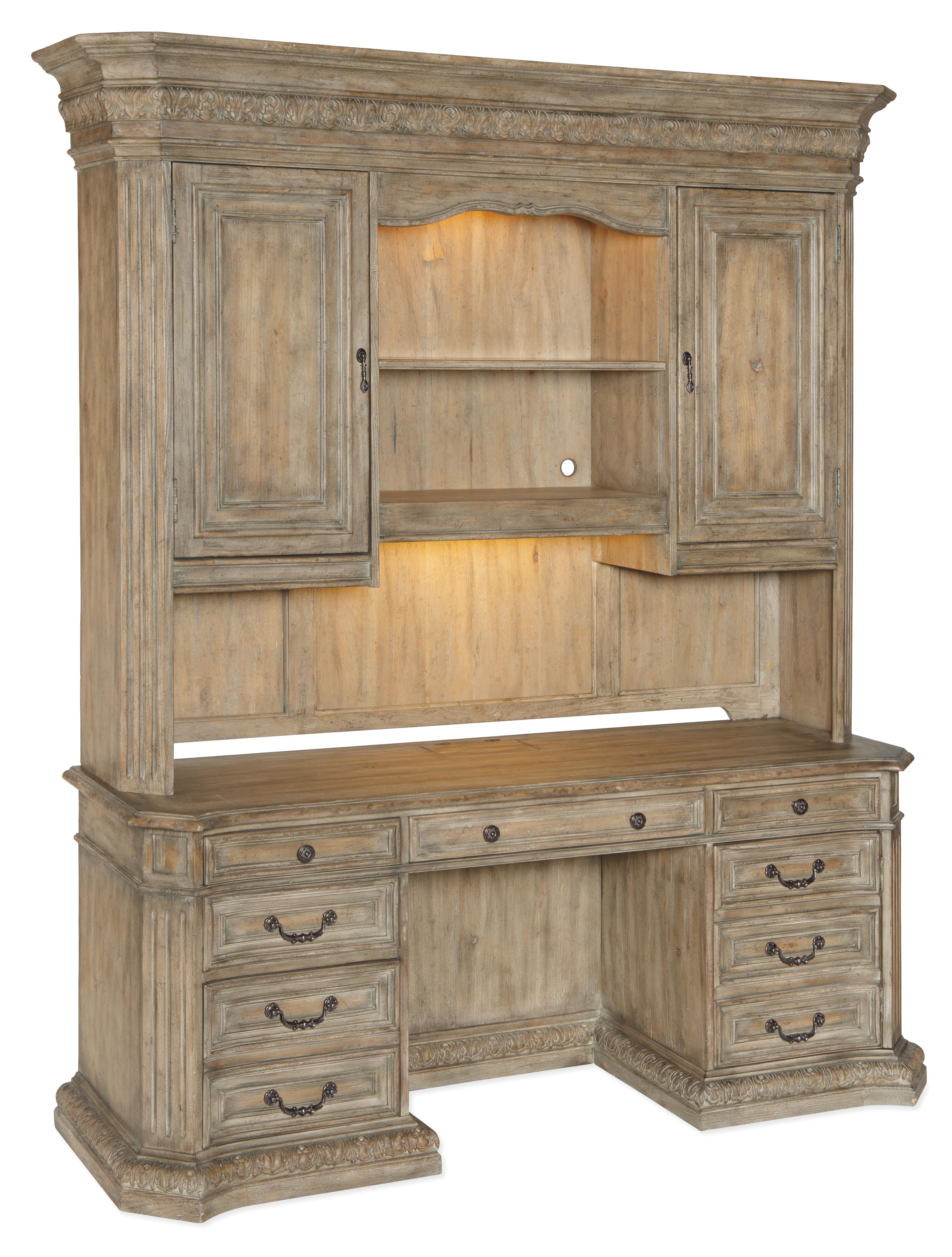 Castella Computer Credenza - Luxury Home Furniture (MI)