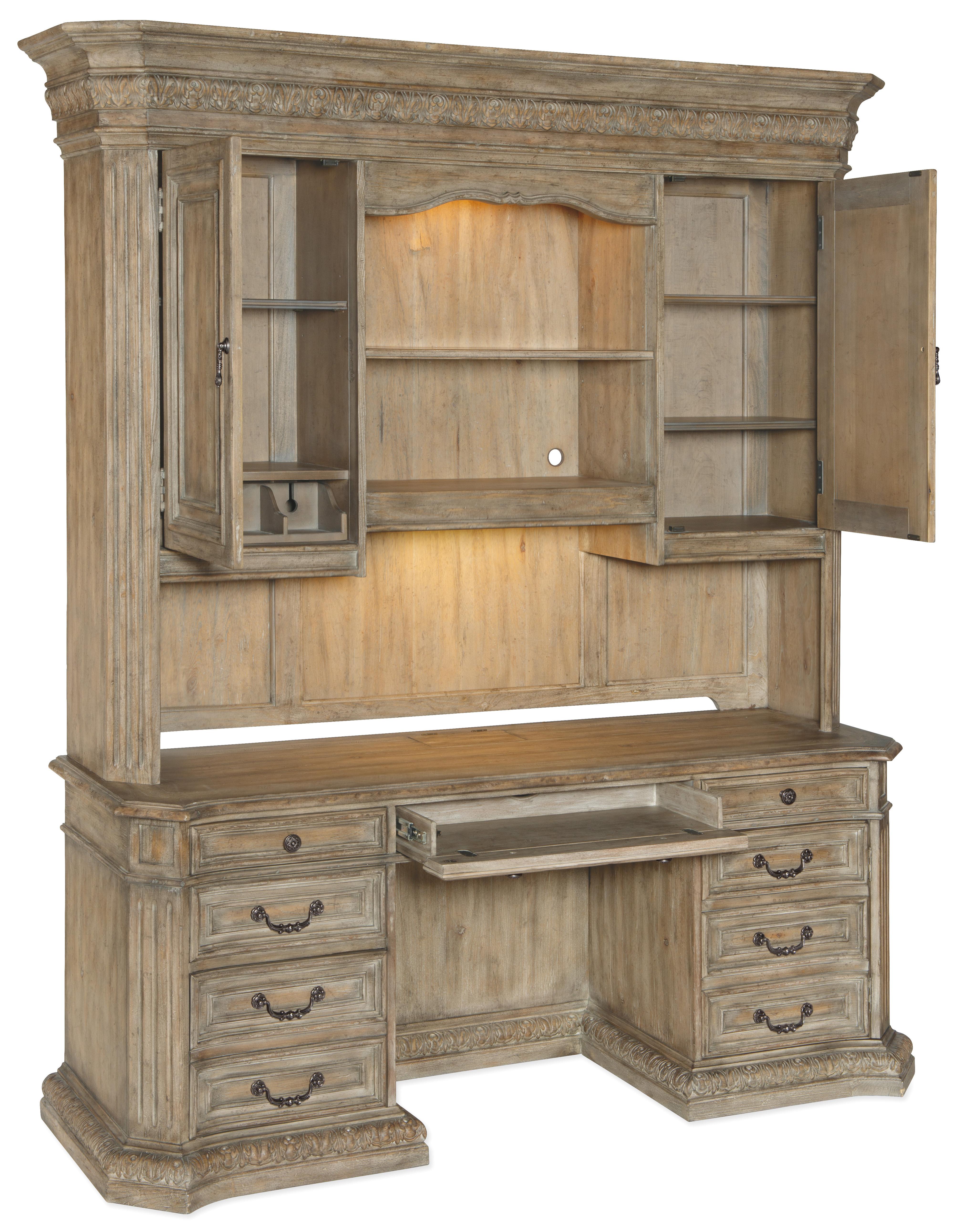 Castella Computer Credenza - Luxury Home Furniture (MI)