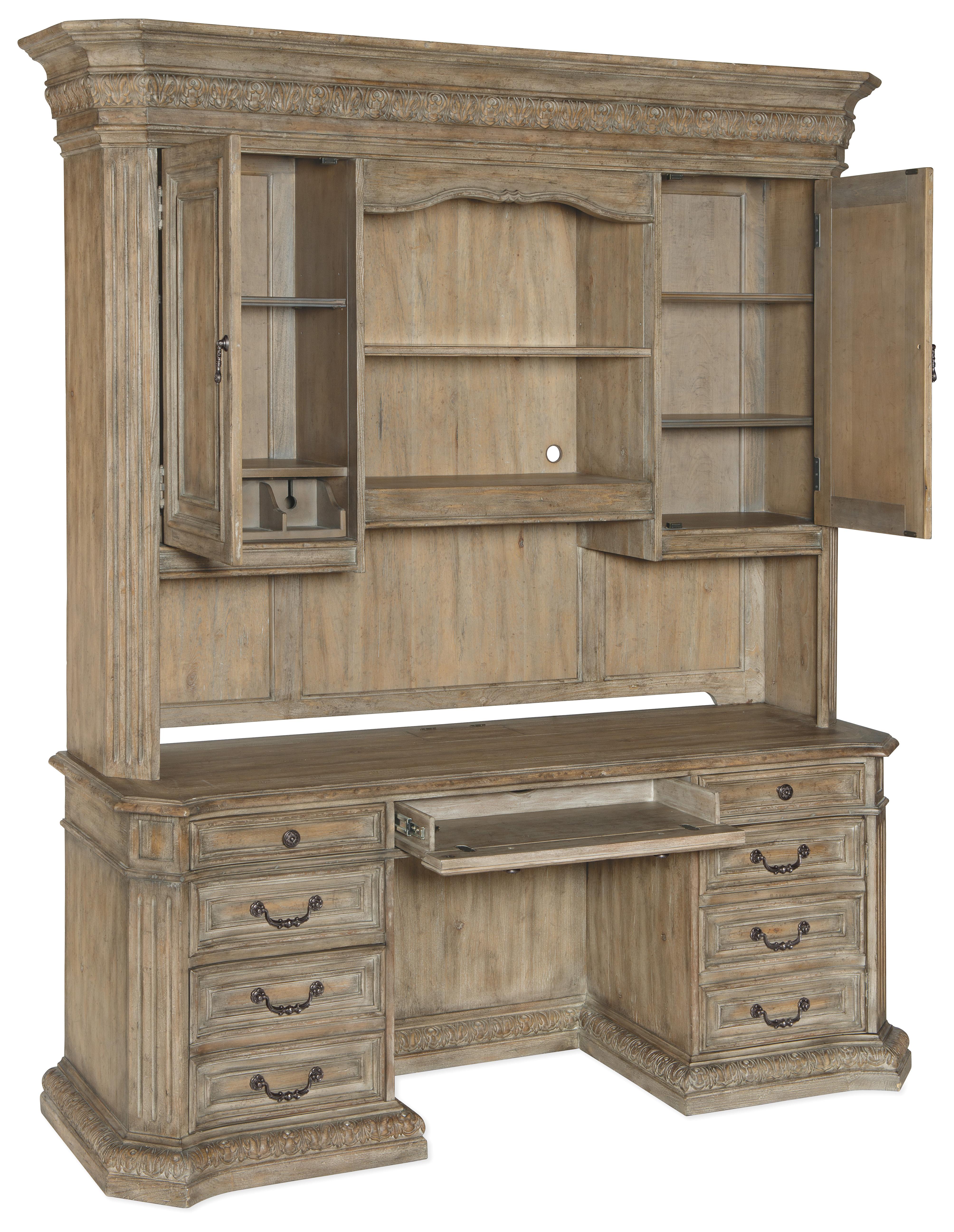 Castella Computer Credenza - Luxury Home Furniture (MI)