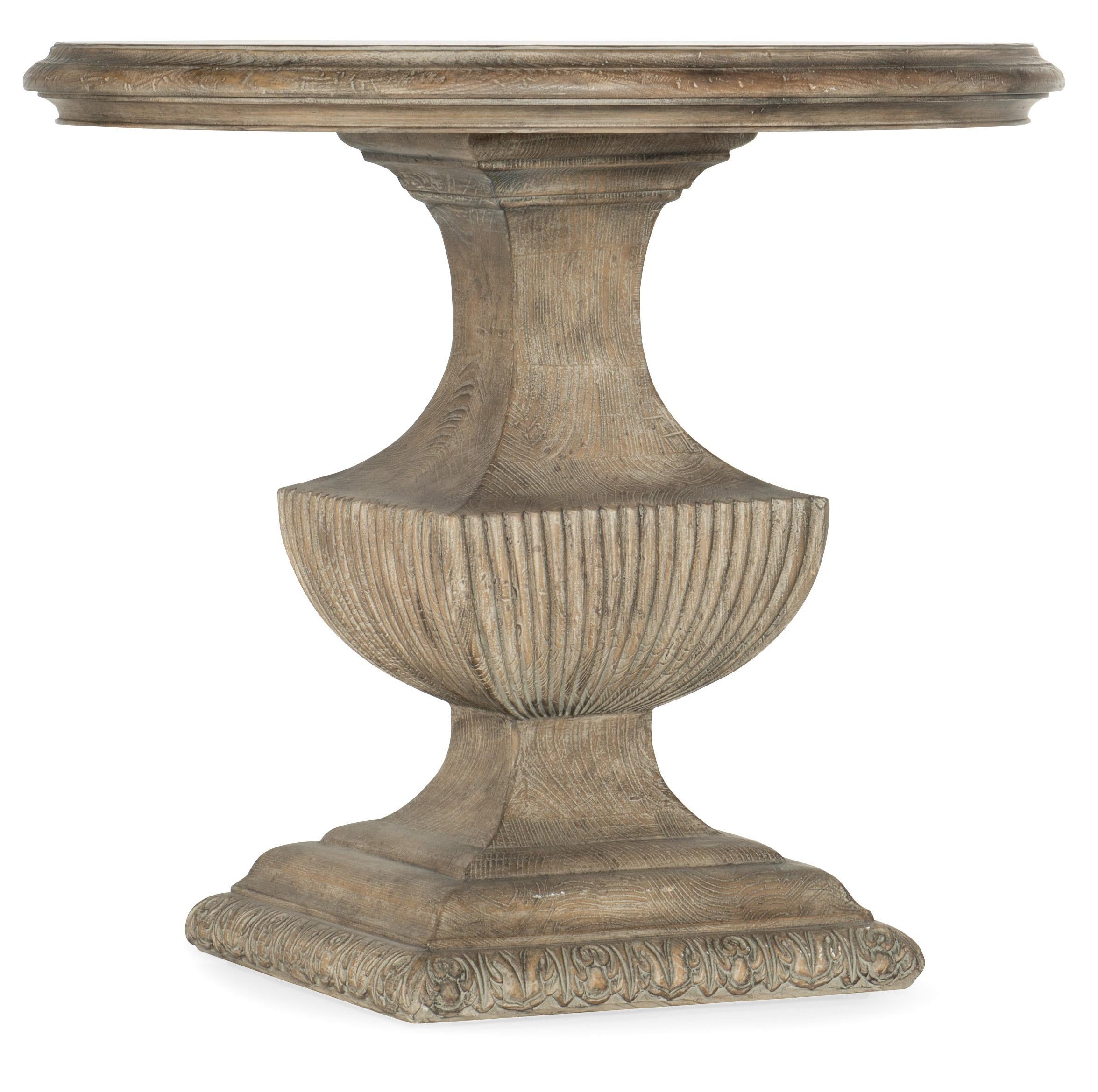 Castella Urn Pedestal Nightstand - Luxury Home Furniture (MI)