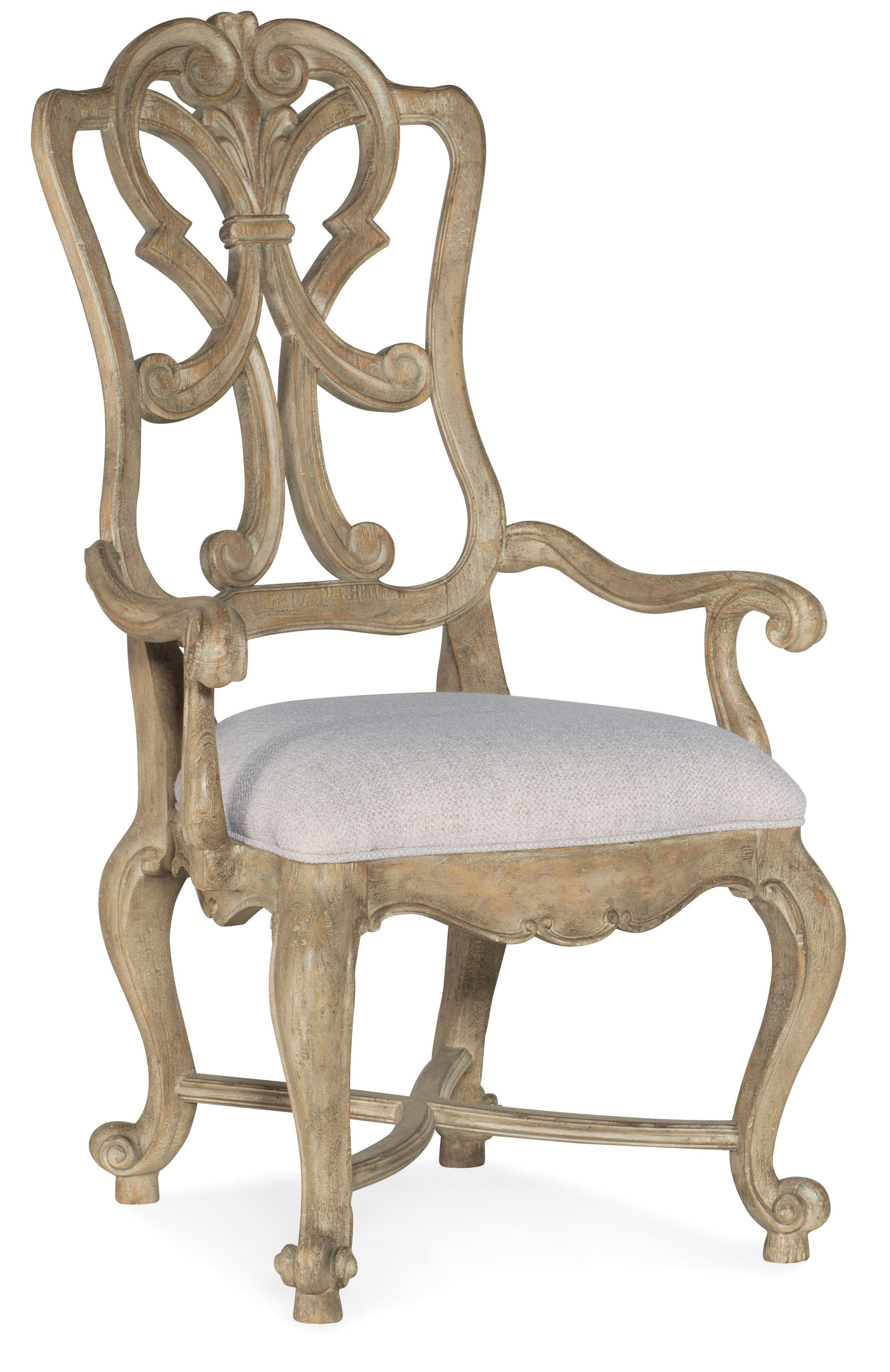Castella Wood Back Arm Chair-2 per ctn/price ea - Luxury Home Furniture (MI)