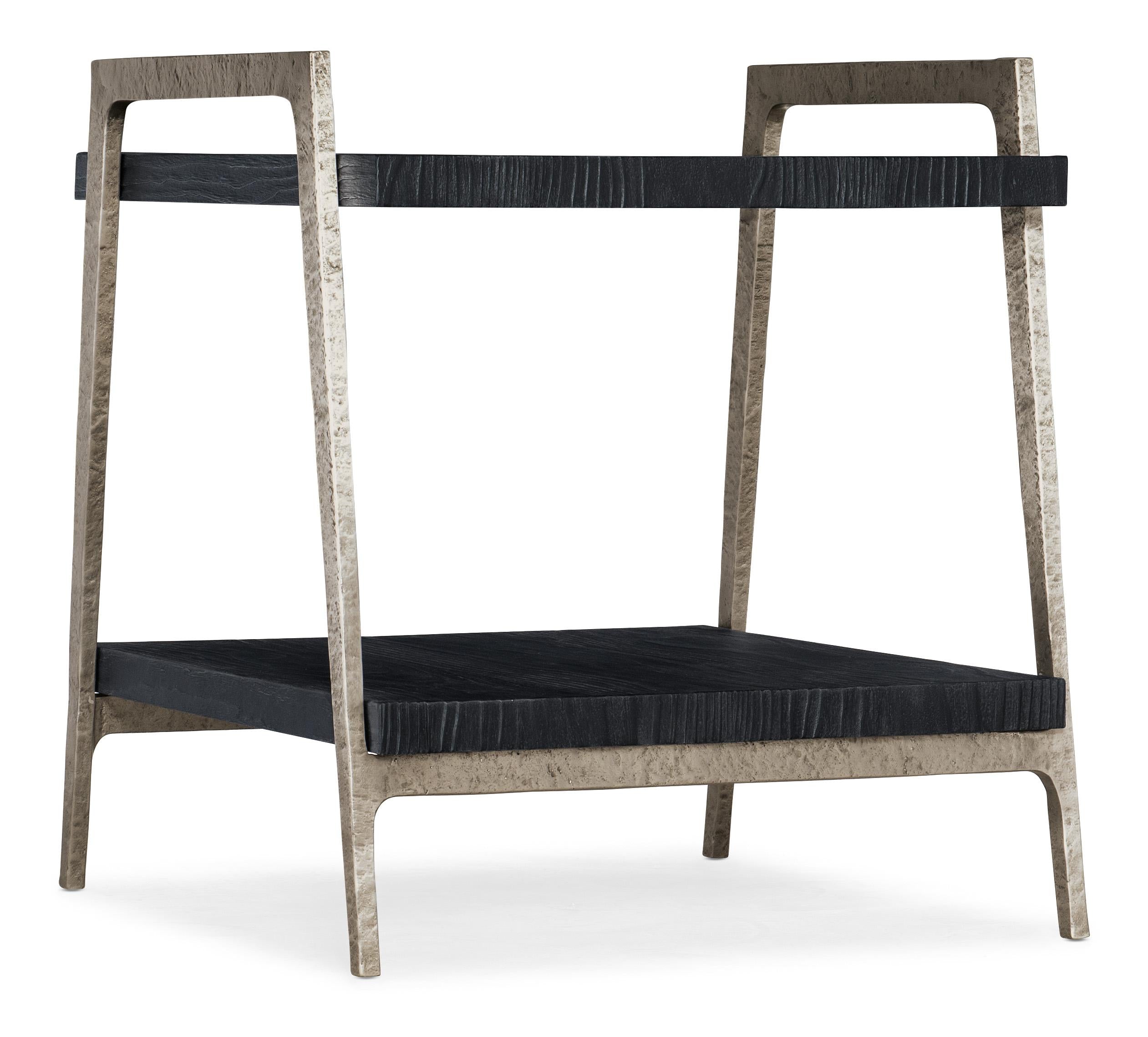 Chapman Shou Sugi Ban End Table - Luxury Home Furniture (MI)