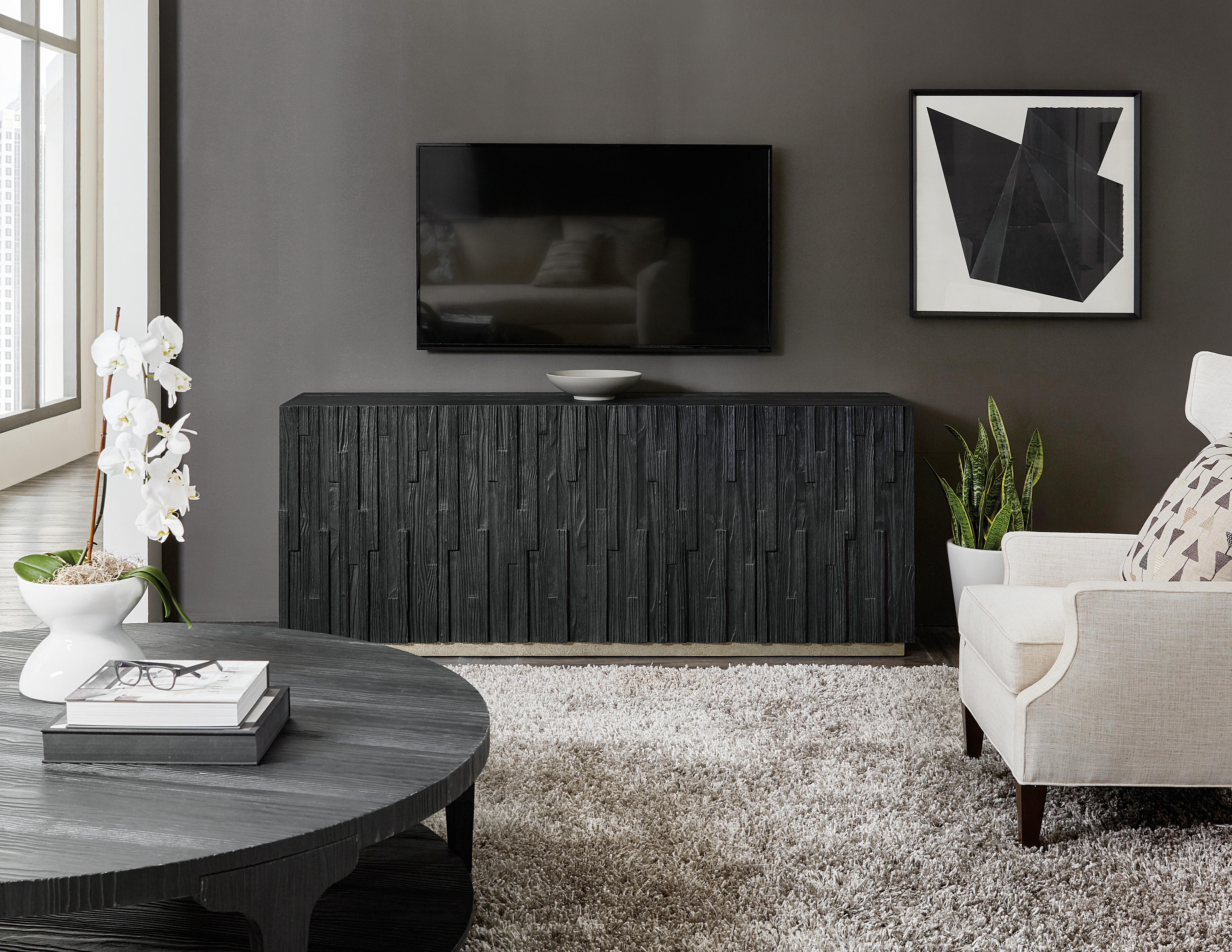 Chapman Shou Sugi Ban Entertainment Console - Luxury Home Furniture (MI)