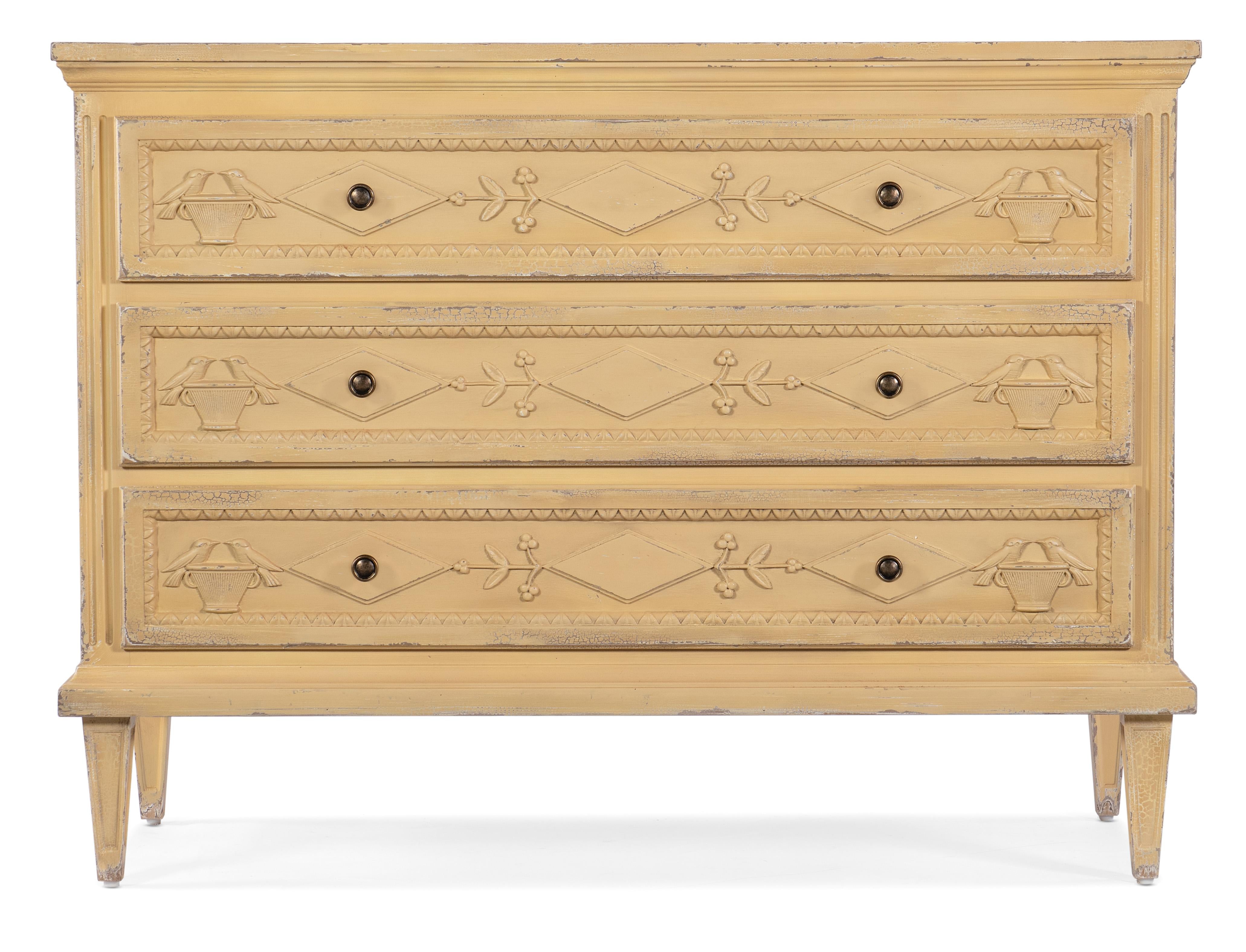 Charleston Three-Drawer Accent Chest - 6750-85011-12