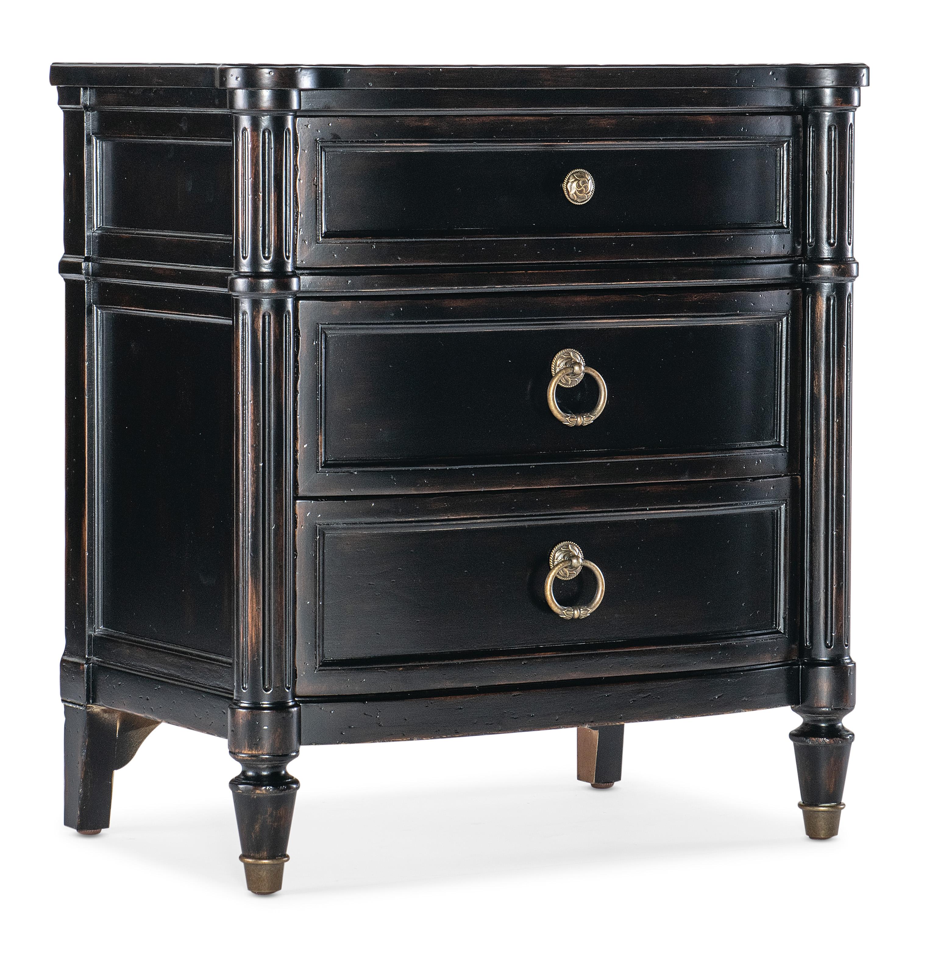 Charleston Three-Drawer Nightstand - 6750-90015-97