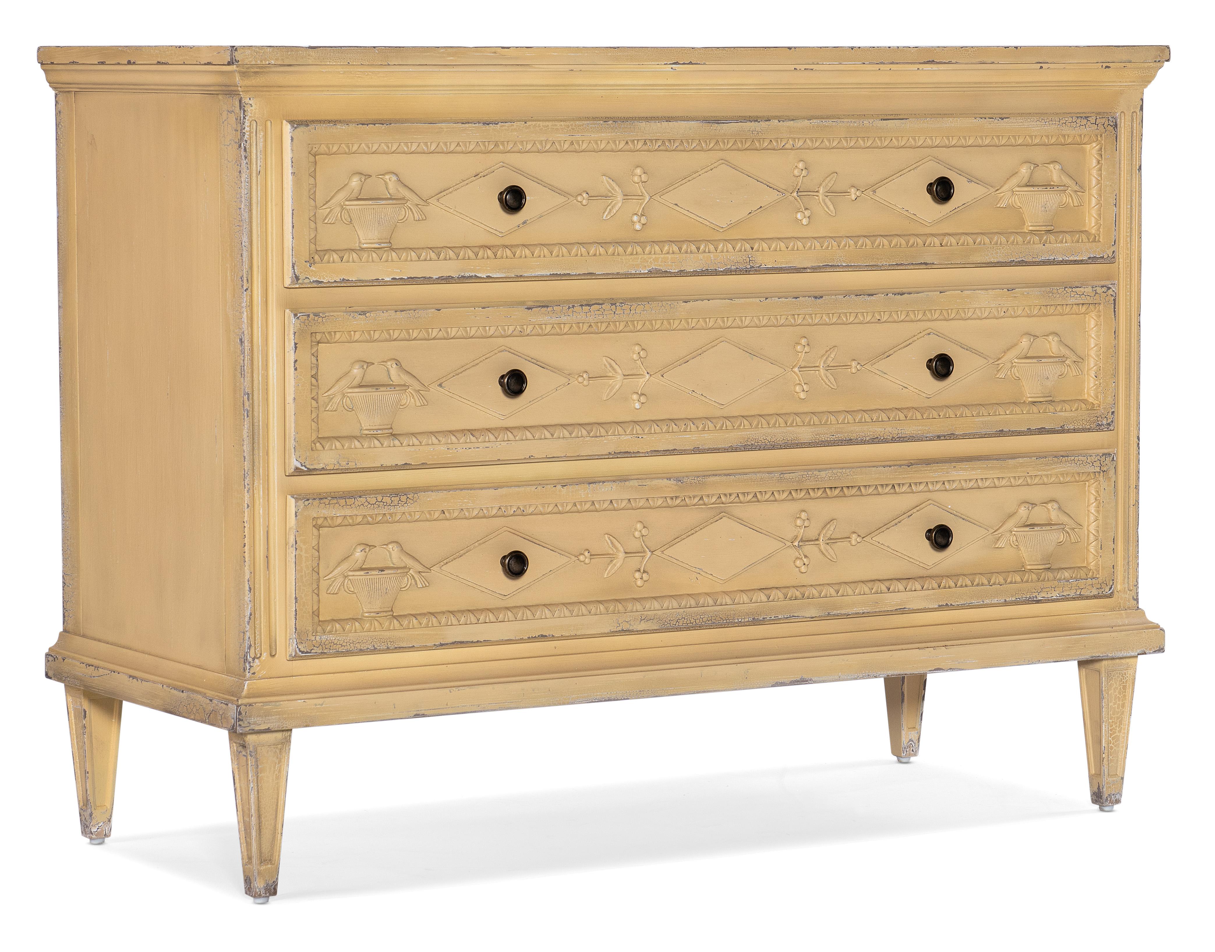 Charleston Three-Drawer Accent Chest - 6750-85011-12 - Luxury Home Furniture (MI)