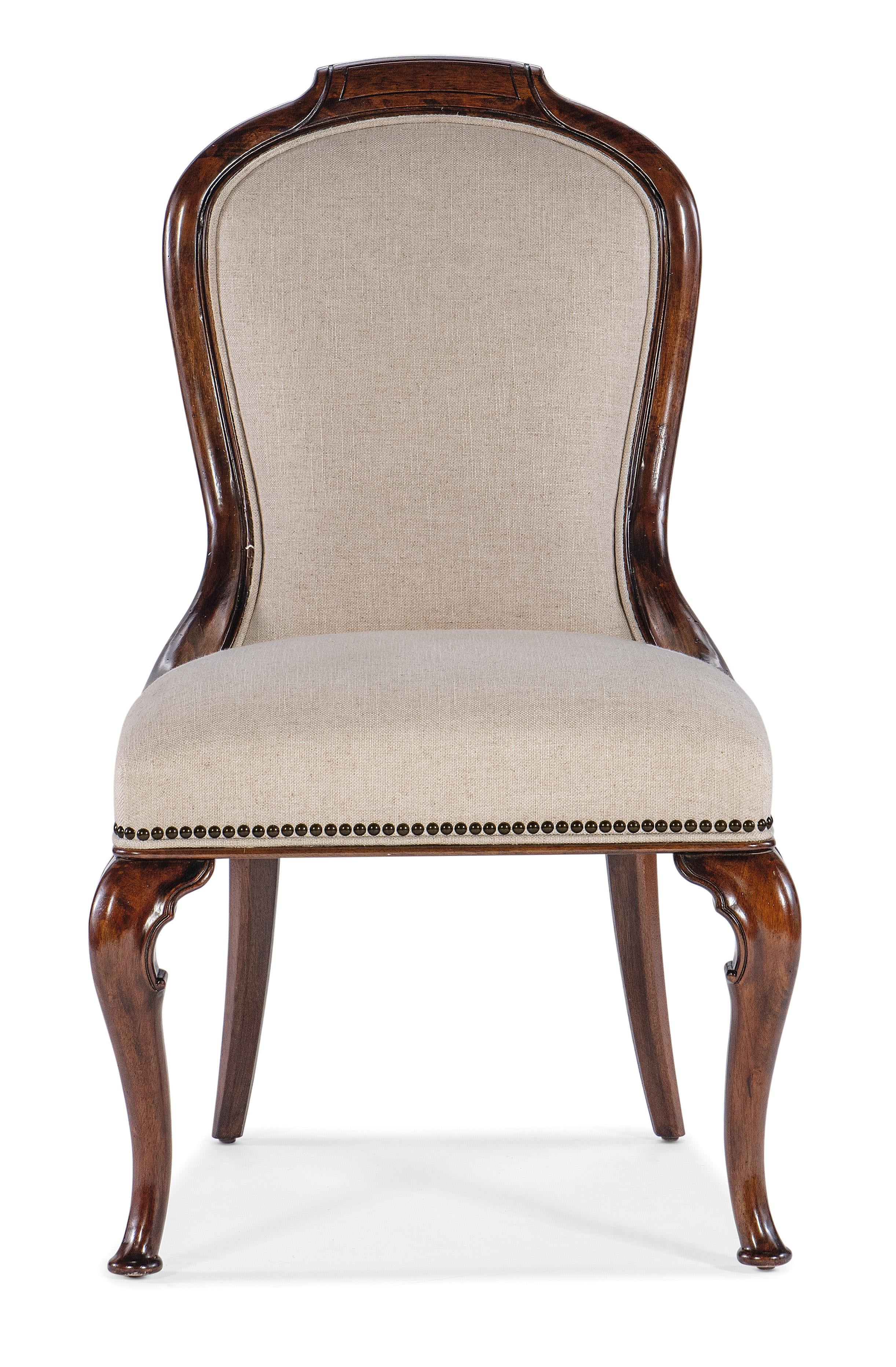 Charleston Upholstered Side Chair-2 per carton/price ea - Luxury Home Furniture (MI)