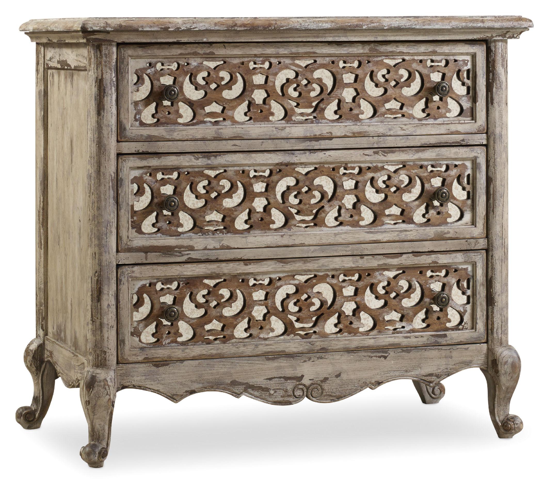 Chatelet Fretwork Nightstand - 5351-90016