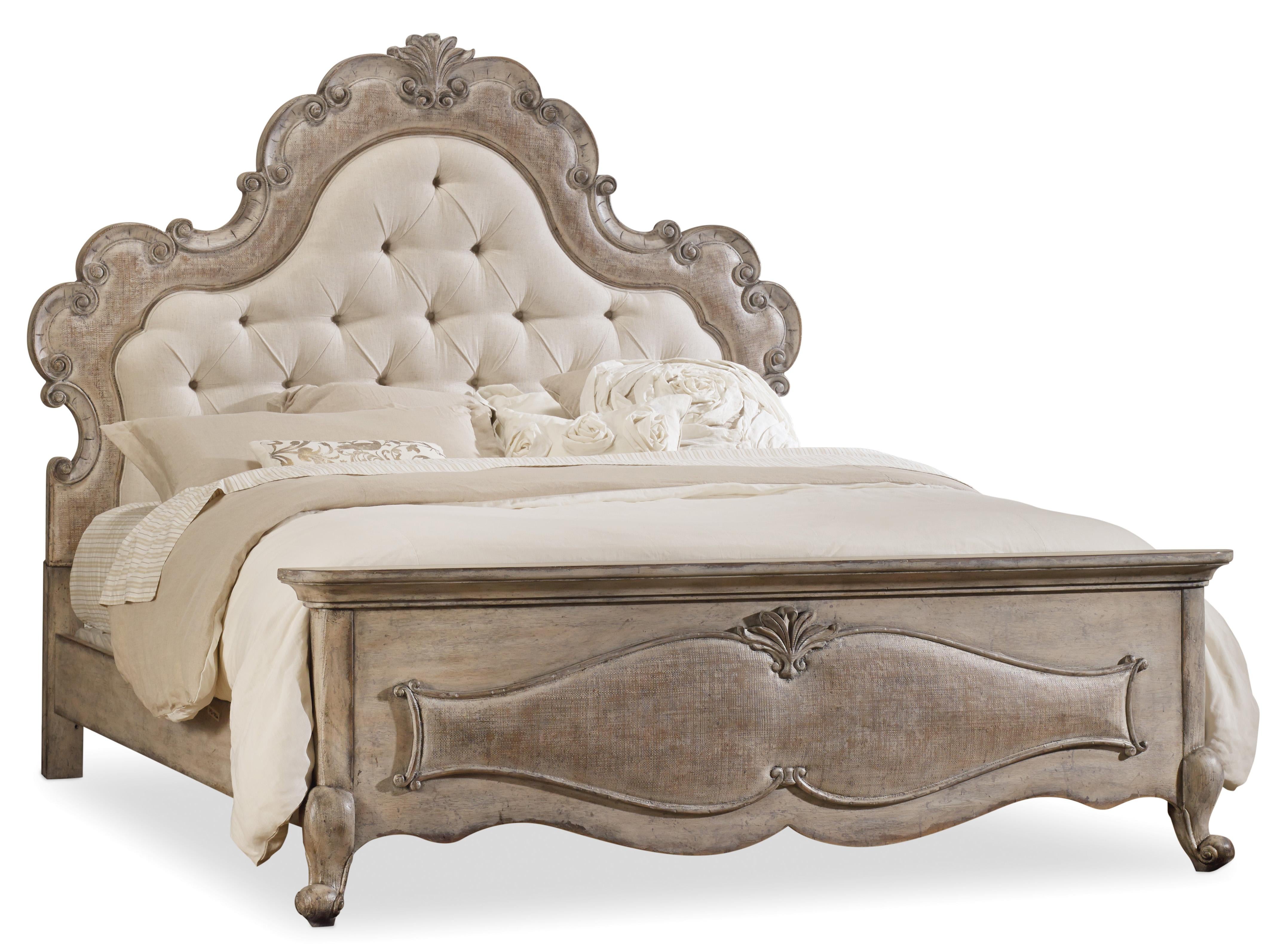 Chatelet King Upholstered Panel Bed - Luxury Home Furniture (MI)