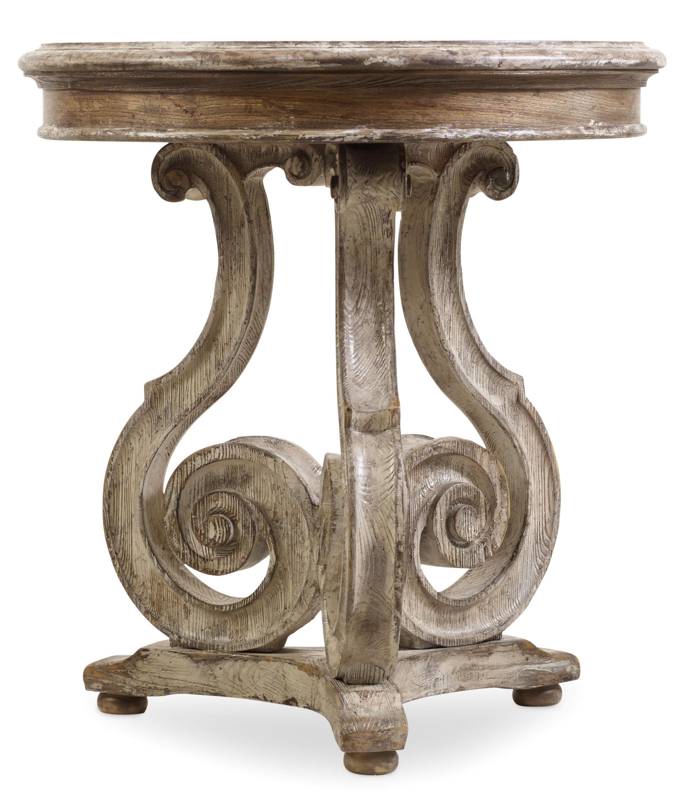 Chatelet Scroll Accent Table - Luxury Home Furniture (MI)