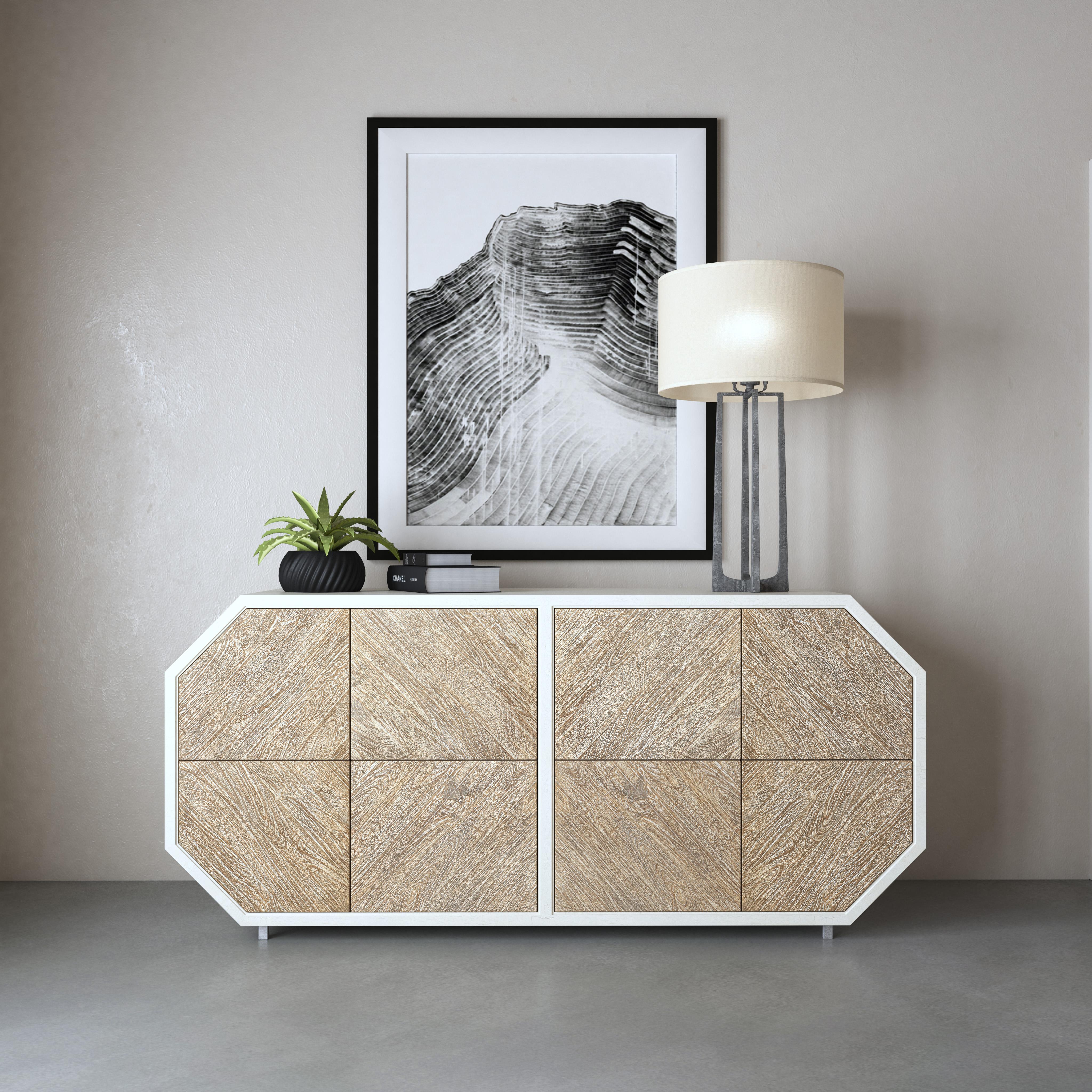Commerce & Market Angles Credenza - Luxury Home Furniture (MI)