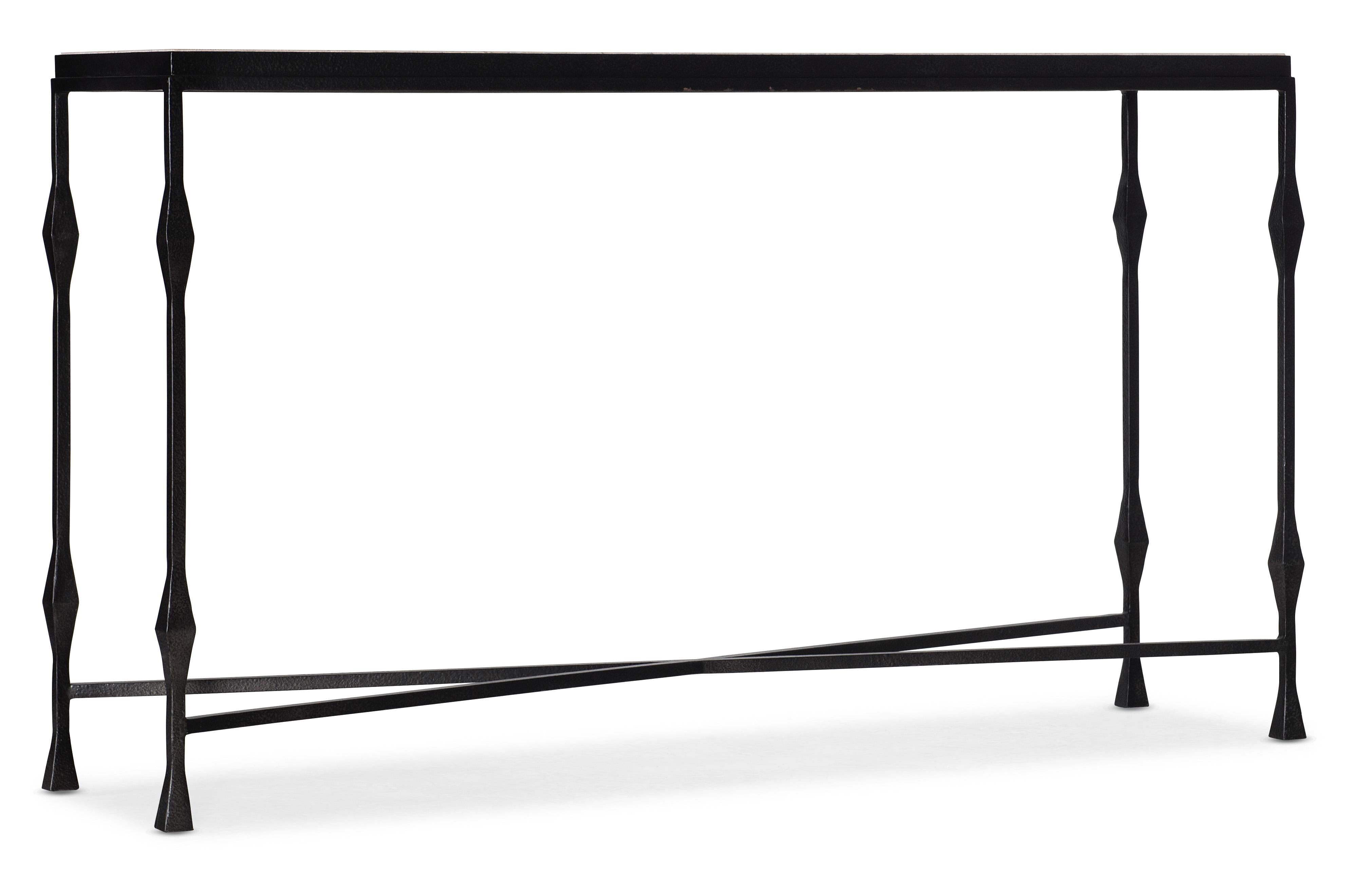Commerce & Market Metal-Wood Console Table - Luxury Home Furniture (MI)