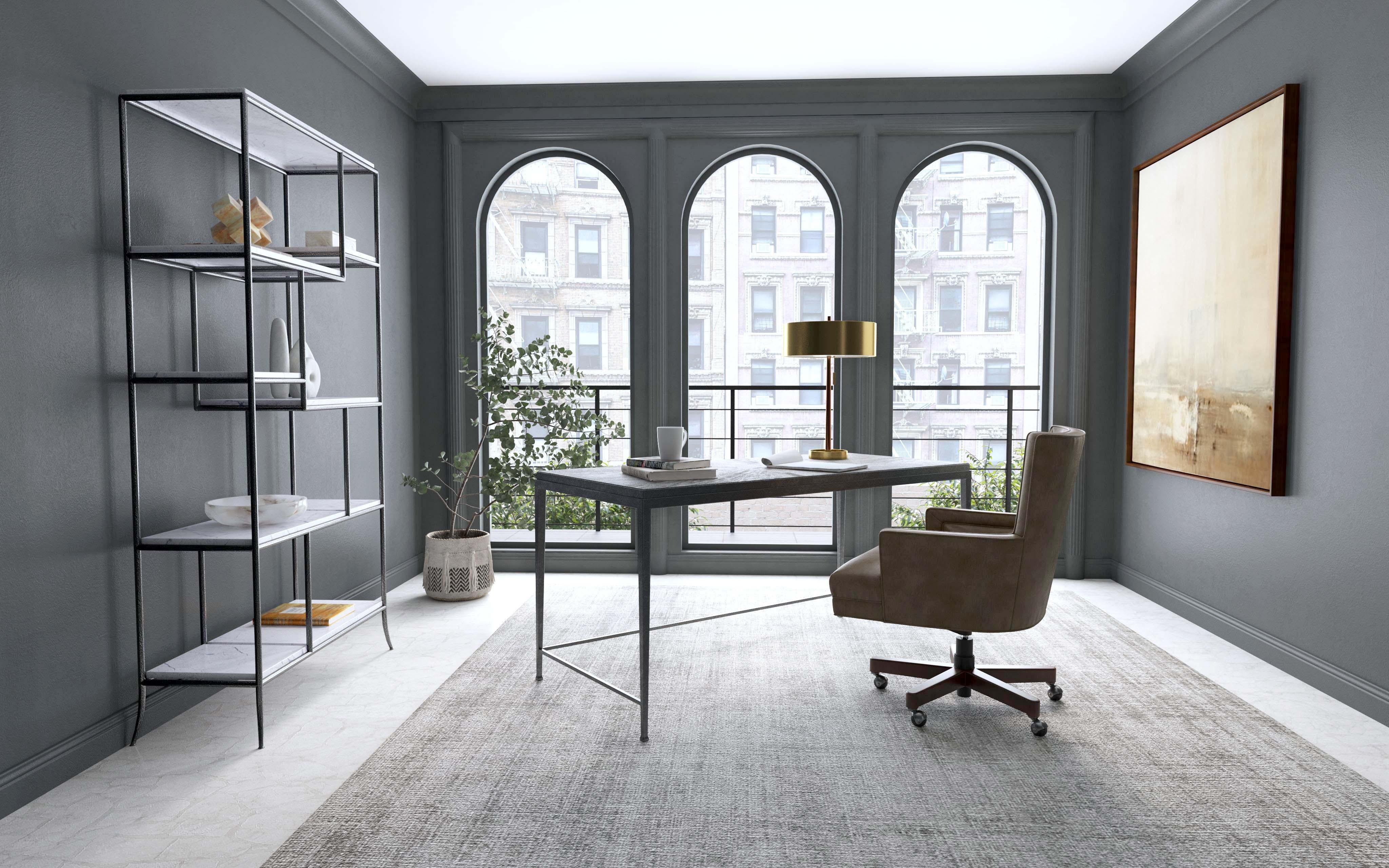 Commerce & Market Metal Desk