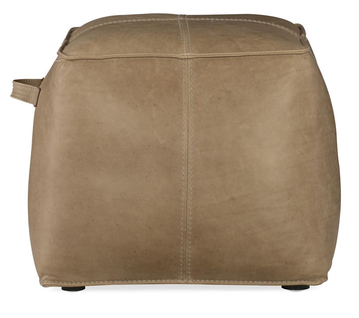 Dizzy Small Leather Ottoman - CO478-084 - Luxury Home Furniture (MI)
