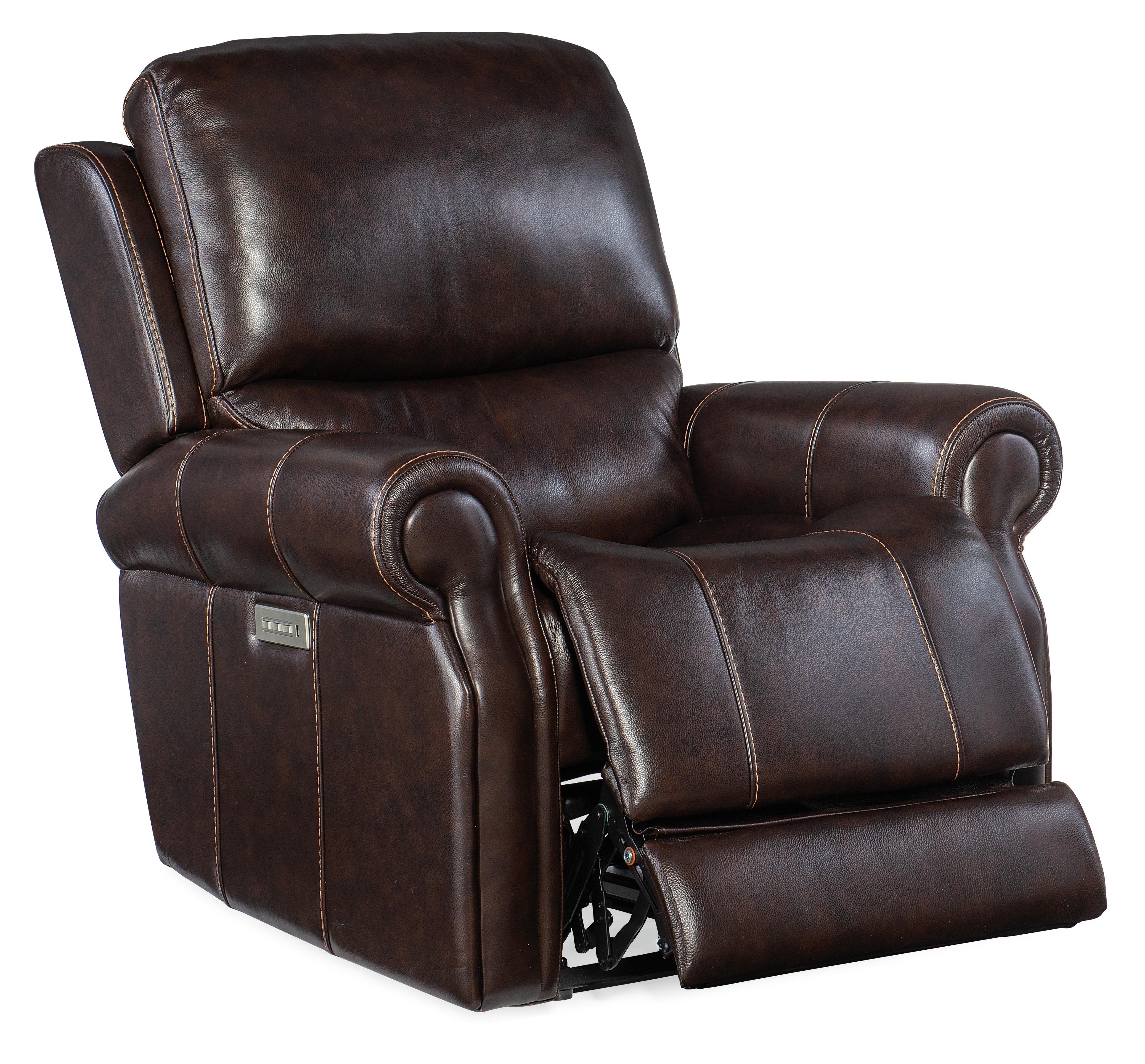 Eisley Power Recliner with Power Headrest and Lumbar - RC602-PHZL-089 - Luxury Home Furniture (MI)