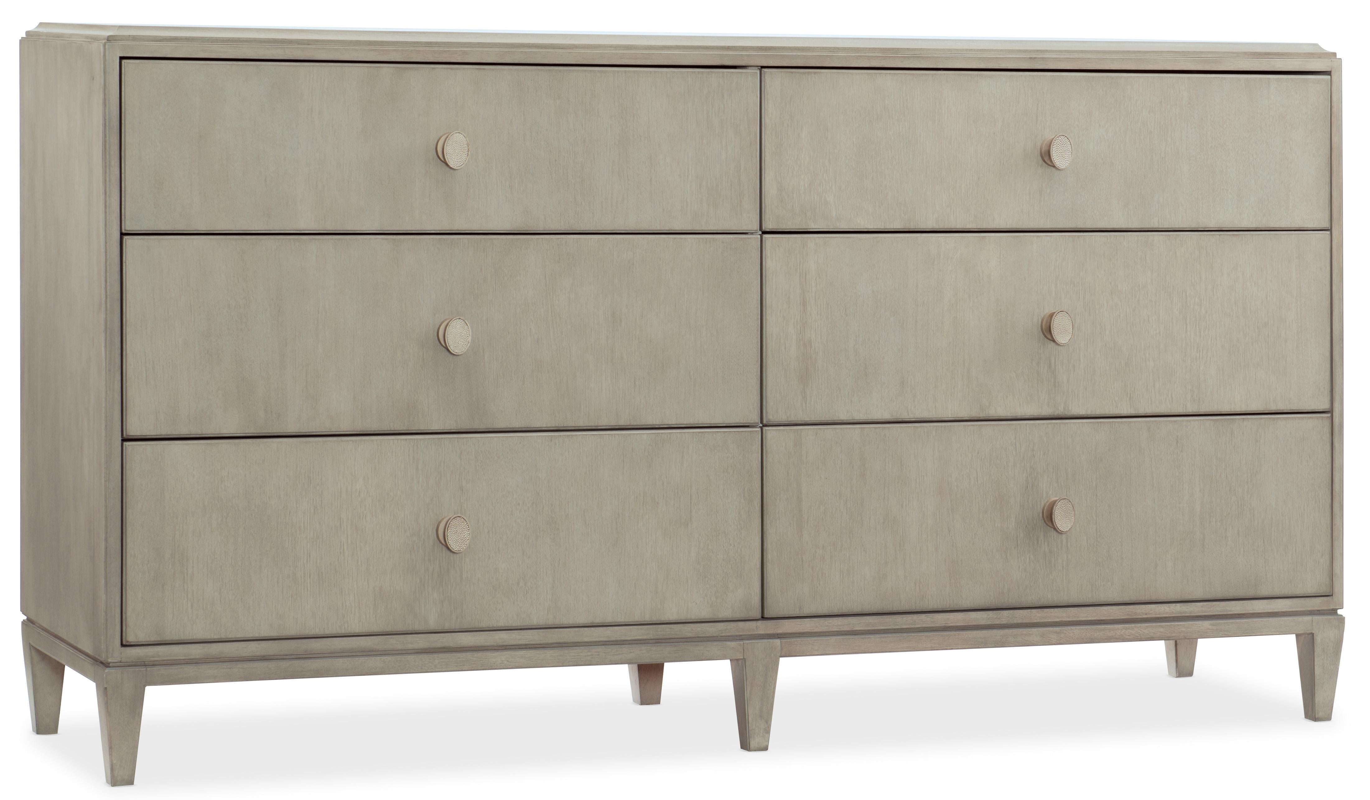 Elixir Six-Drawer Dresser - Luxury Home Furniture (MI)