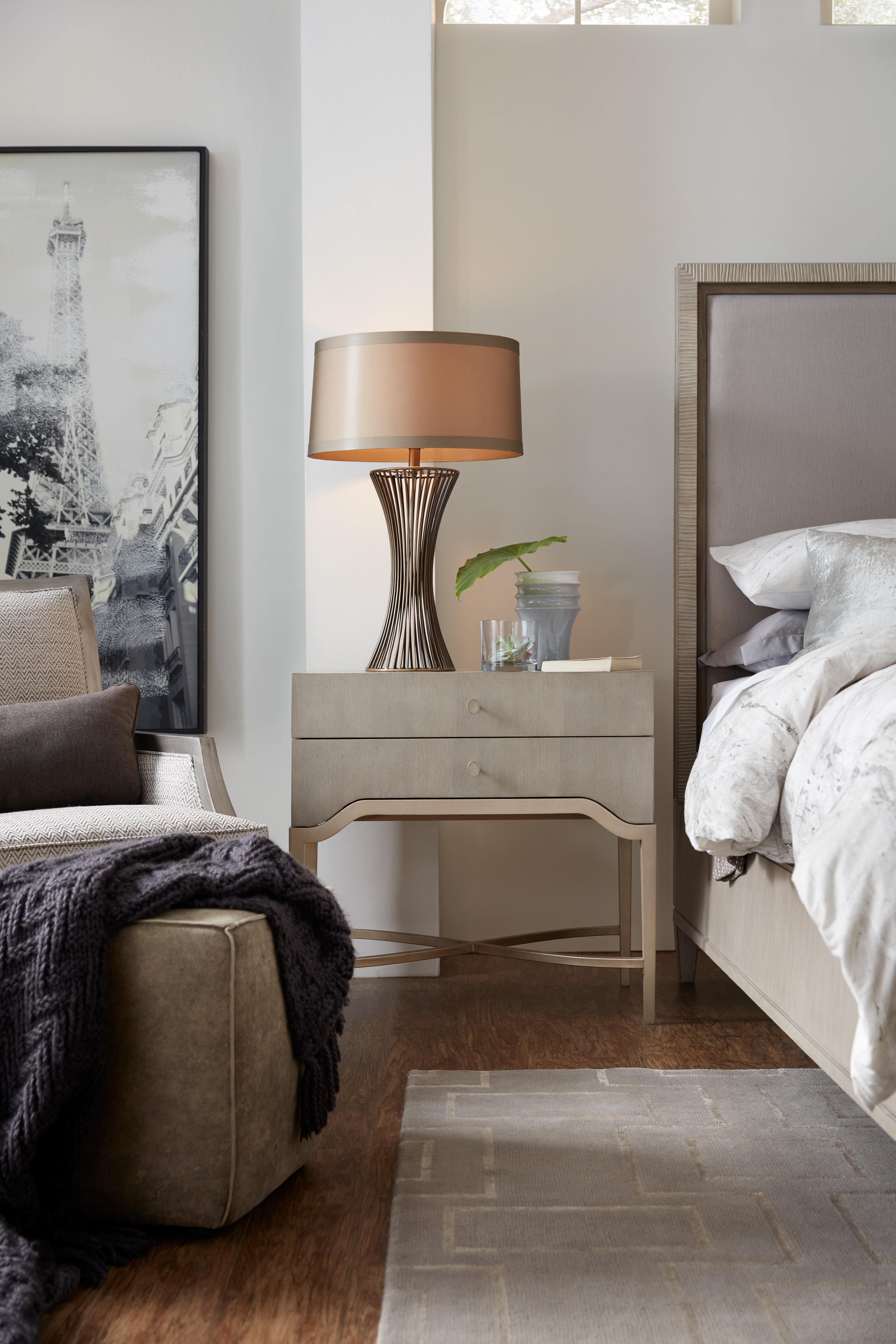 Elixir Two-Drawer Nightstand - Luxury Home Furniture (MI)