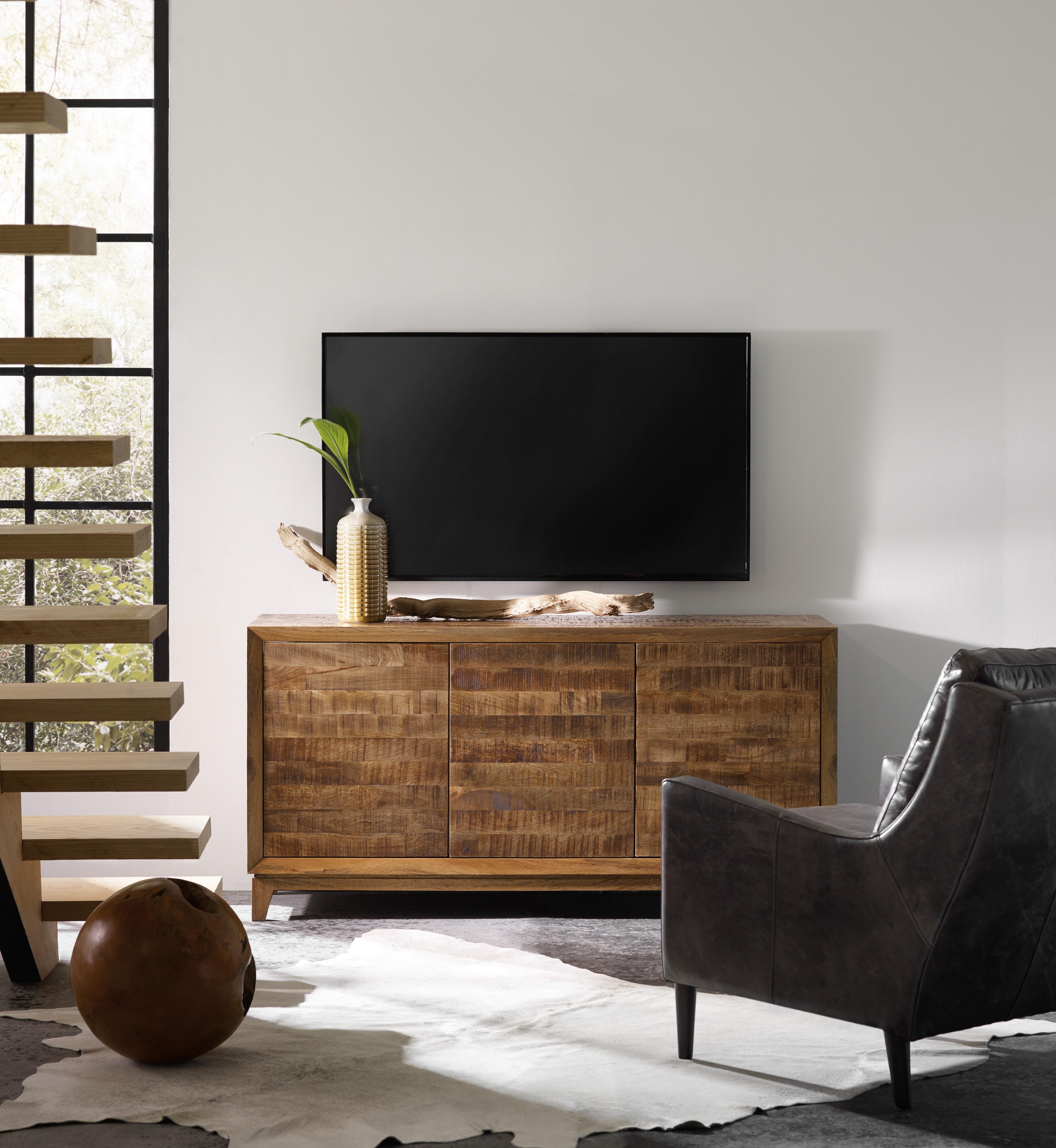 Entertainment Console 64in - 5517-55464-MWD - Luxury Home Furniture (MI)