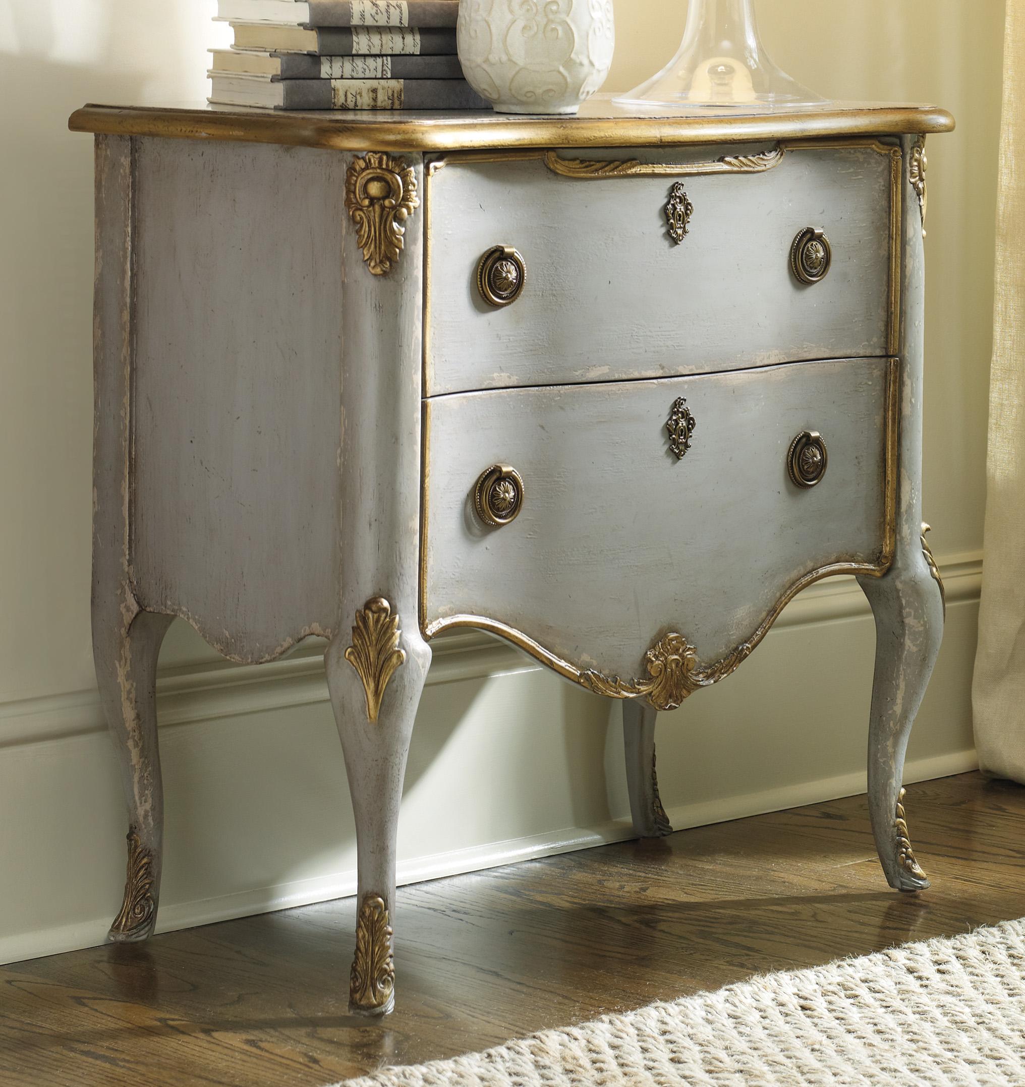 French Two Drawer Chest - Luxury Home Furniture (MI)