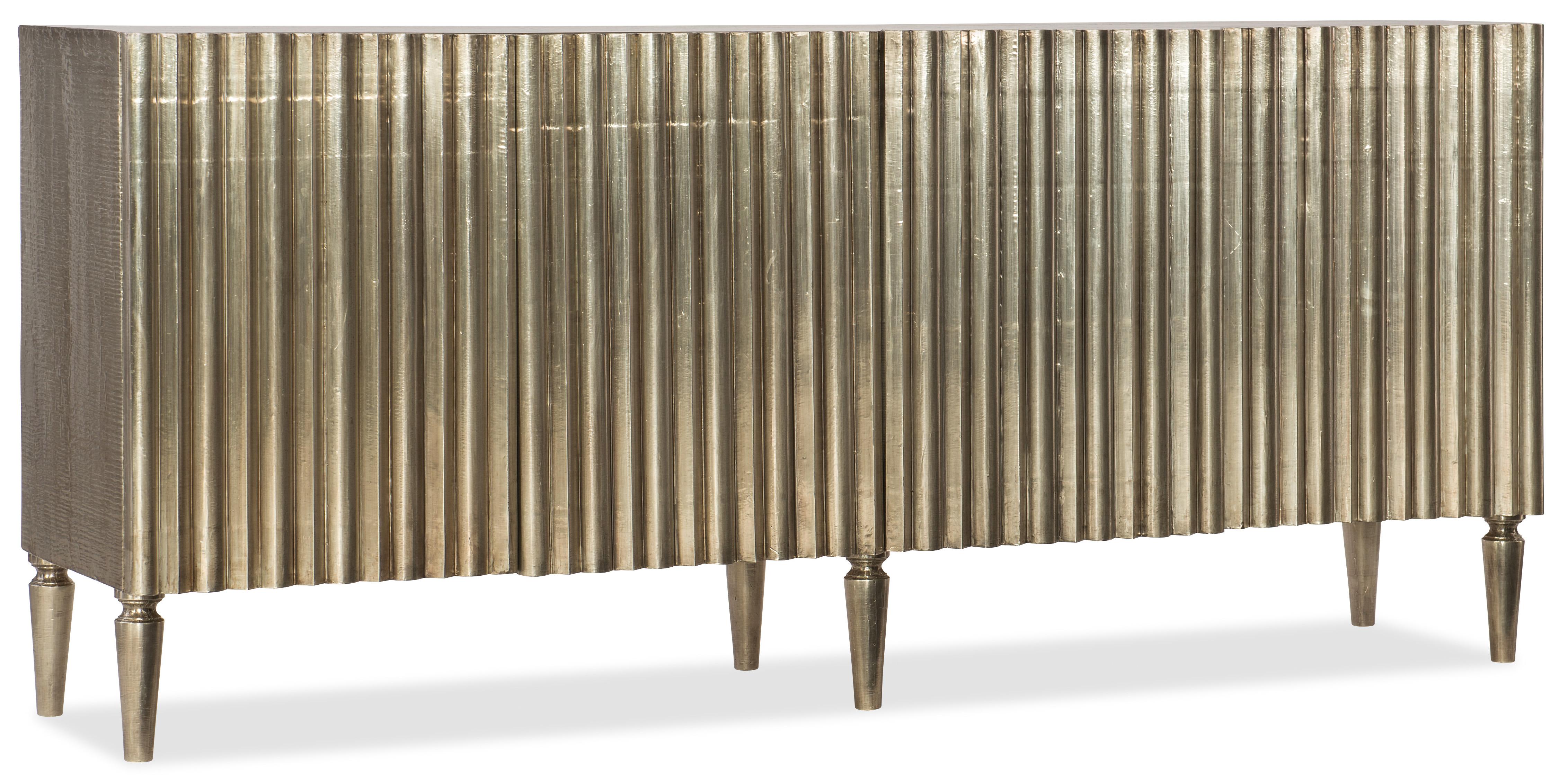 German Silver Console - Luxury Home Furniture (MI)