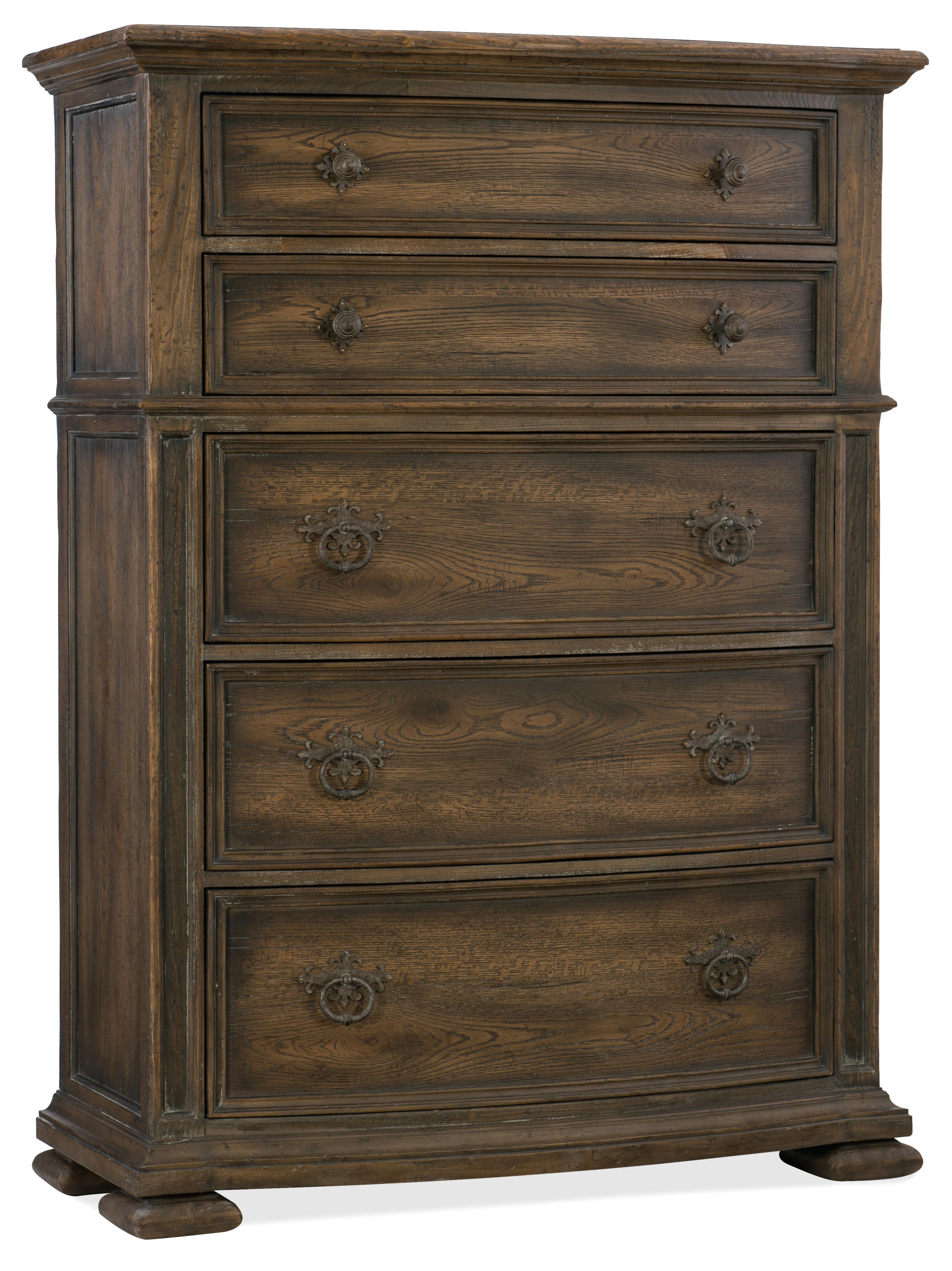 Gillespie Five-Drawer Chest - Luxury Home Furniture (MI)